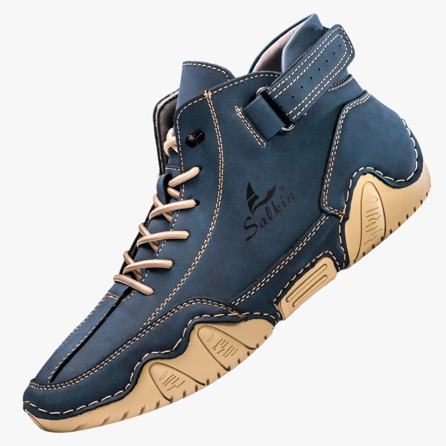 Robert | da Uomo in Pelle Fatti a Mano, Traspiranti & Stile Casual di Classe - Blu - Boots & Shoes shoes shoes for men Shoes men - Concept Palermo