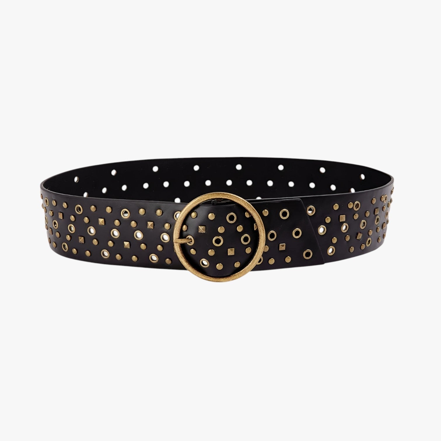Maisy | Lussuosa cintura larga in pelle – Accento elegante per ogni outfit - Nero 105CM - belt buckle women belts waist belt for women Womens belt - Concept Palermo
