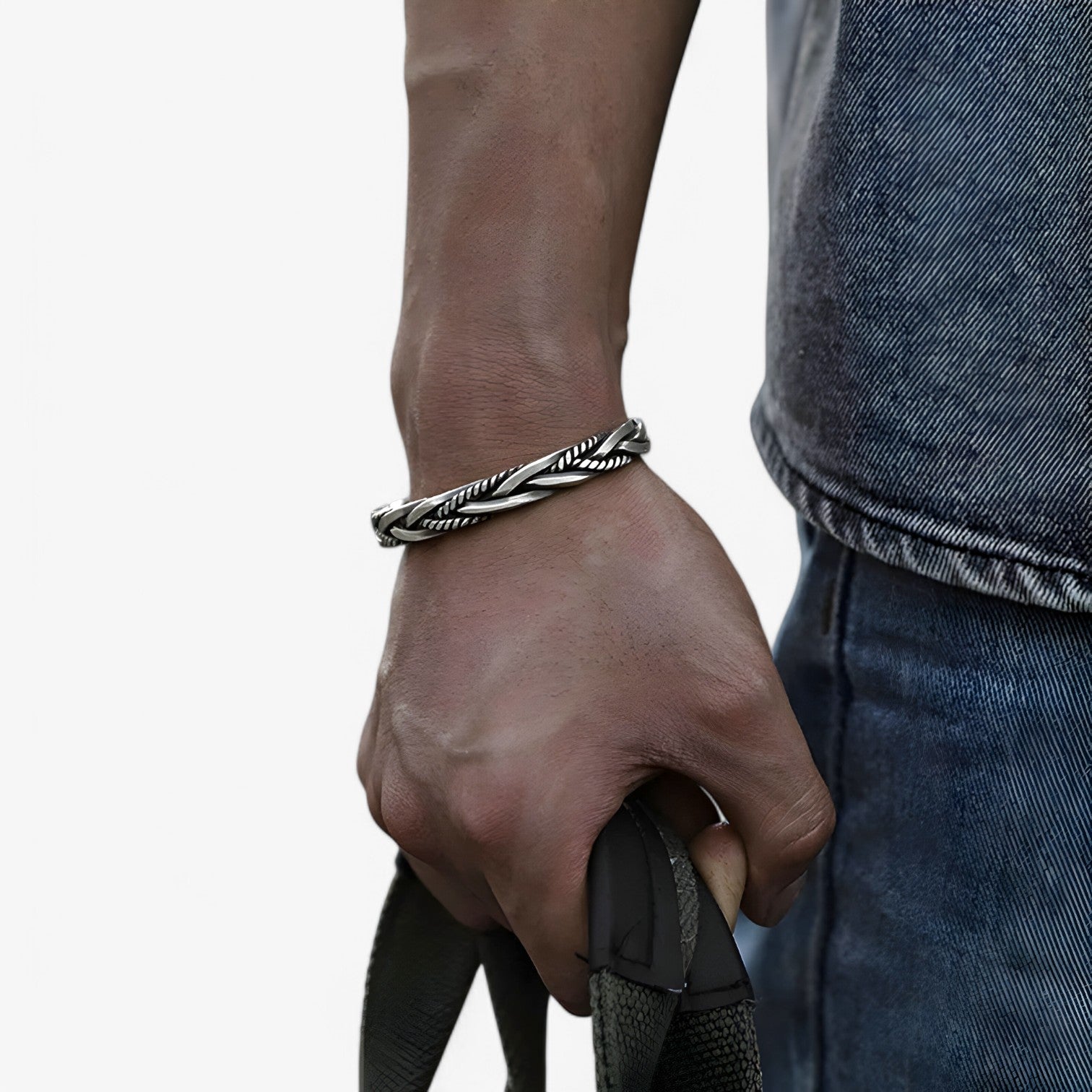 Leandro | Bracciale in argento sterling 925 – cool, senza tempo e fatto a mano - - BRACELET mens bracelet - Concept Palermo