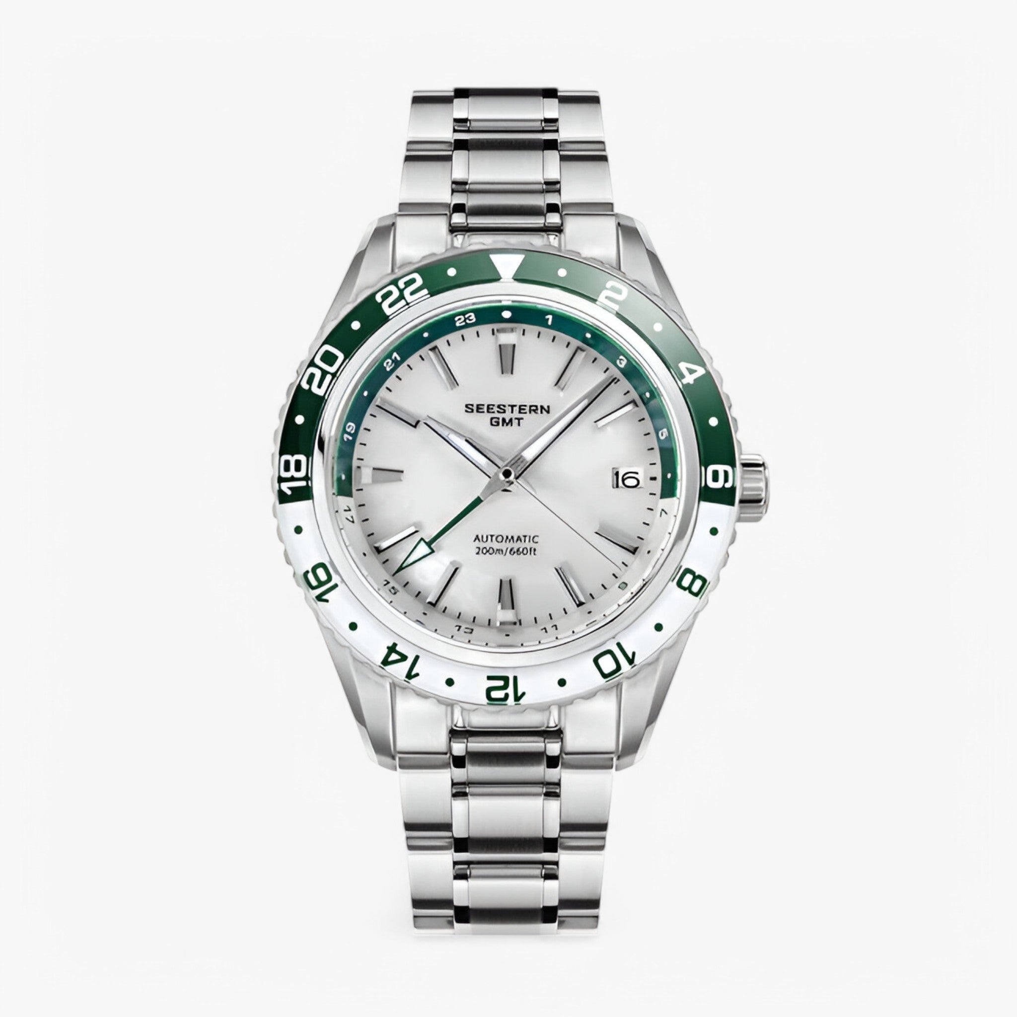 Ethan | Orologio GMT Automatico da Ufficio - Bianco - - Concept Palermo