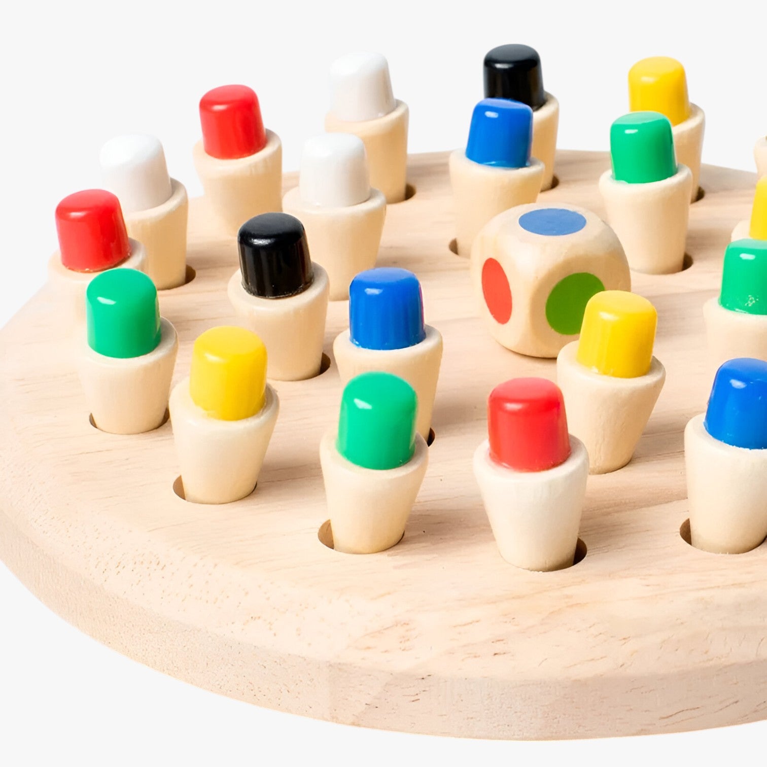 Valentina | Tavolo Memory in Legno con Puzzle Cognitivi - - kids toys toys toys for kids - Concept Palermo