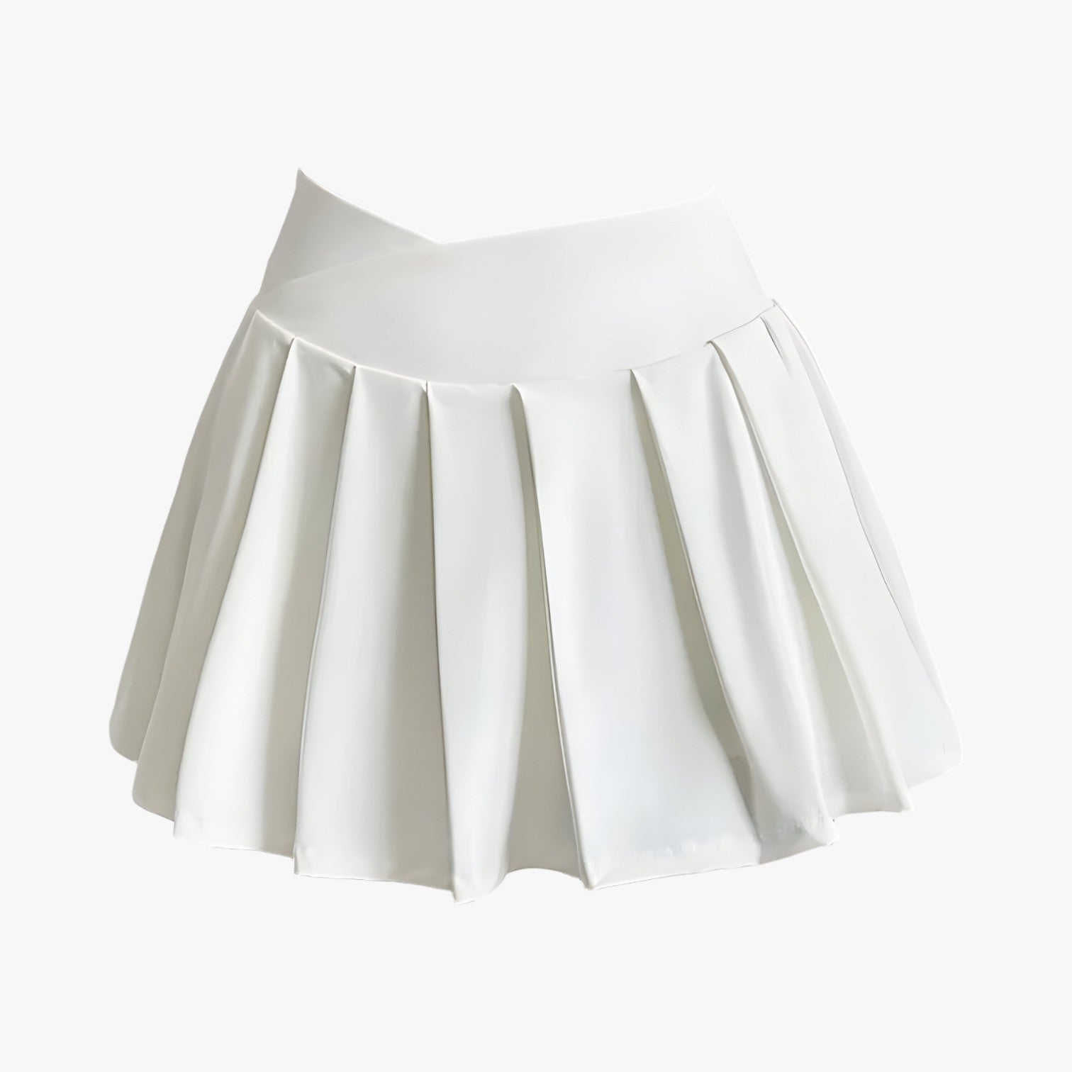 Luna | Gonna sportiva plissettata a vita alta con shorts integrati - - womens fashion - Concept Palermo
