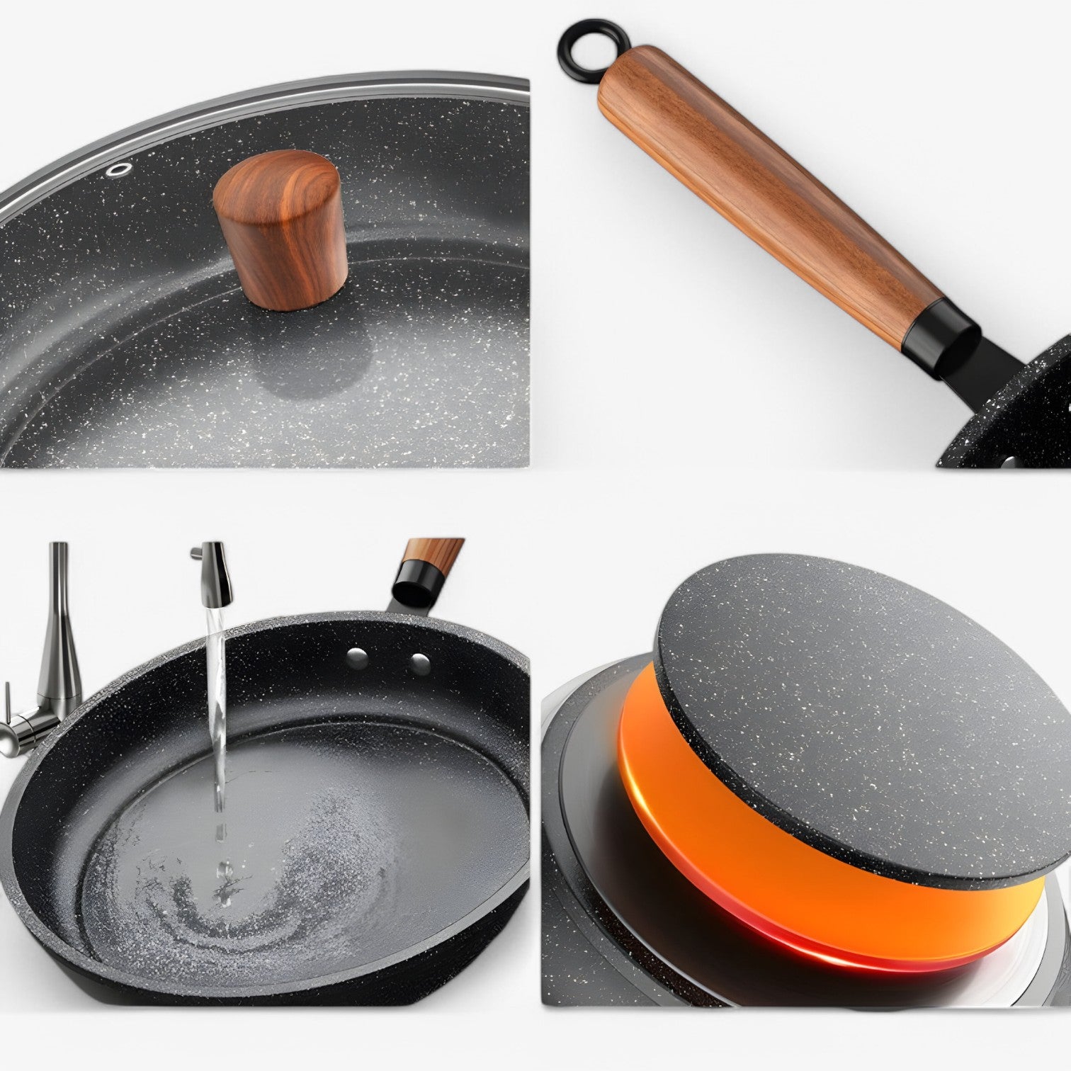 Jannik | Padella antiaderente – Per pancake, frittate e altro - - Kitchen kitchen accessory kitchen tools - Concept Palermo