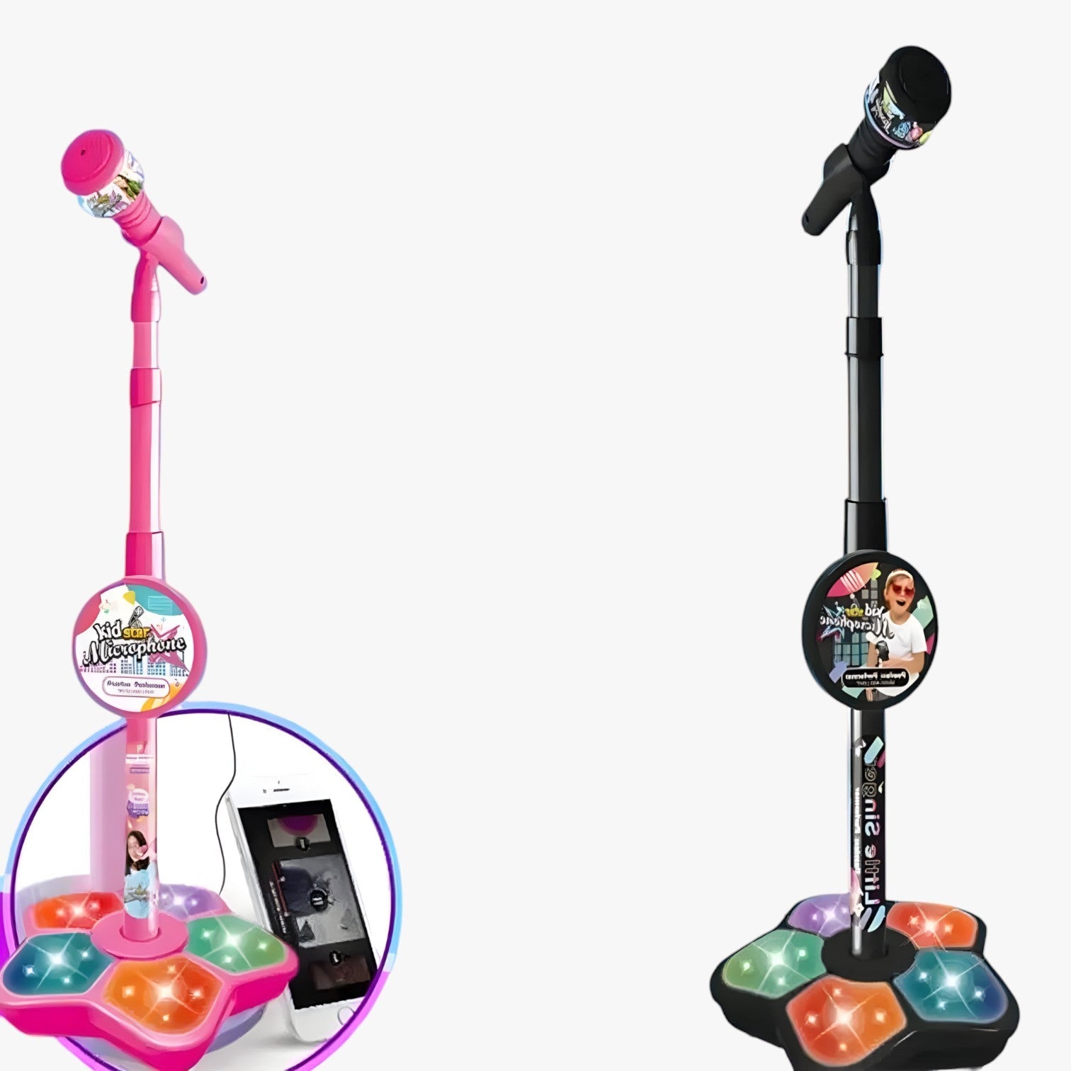 Chiara | Microfono per bambini con supporto – Cantare, imparare e giocare - - toys toys & gifts toys for kids - Concept Palermo
