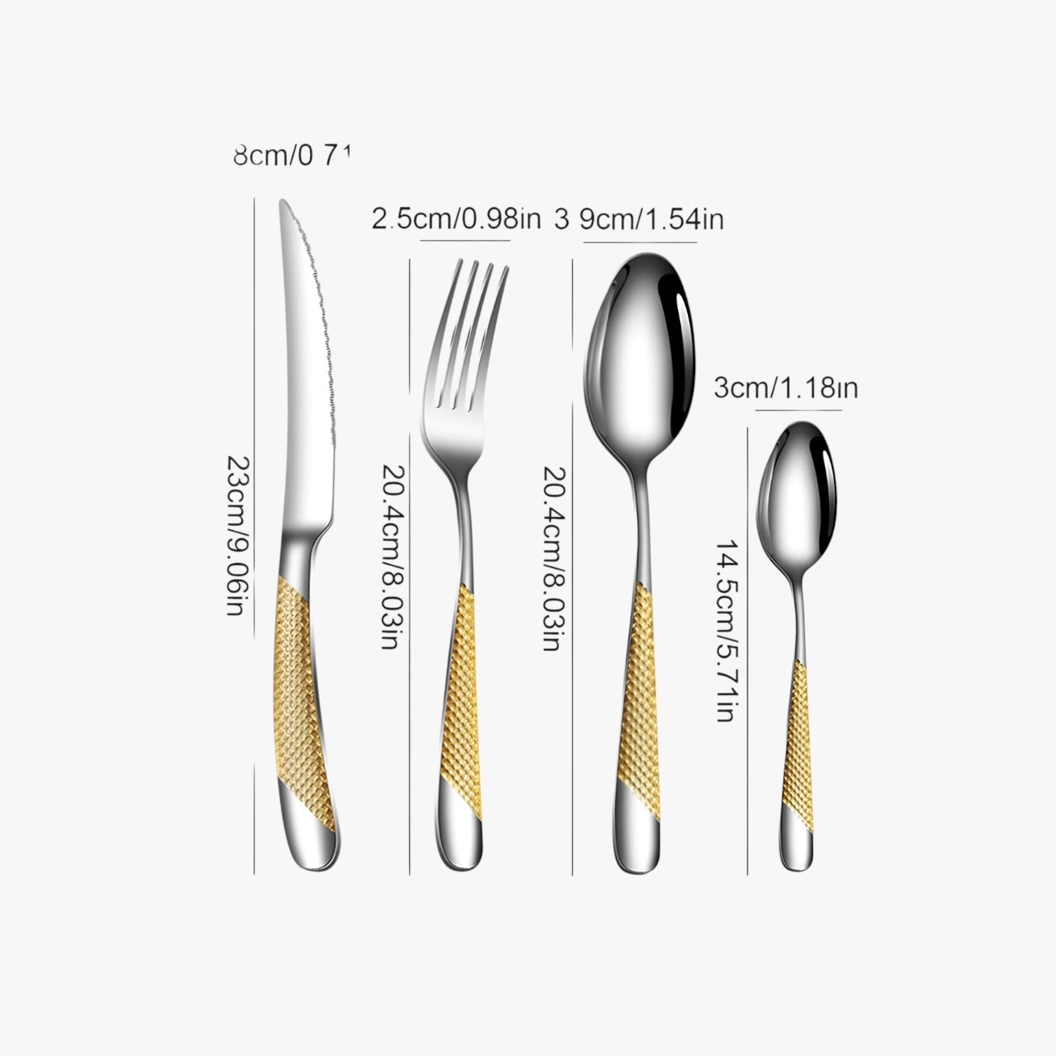 Kaeli | Set posate in acciaio per tutta la famiglia - - Kitchen kitchen utensil Kitchen Utensils - Concept Palermo