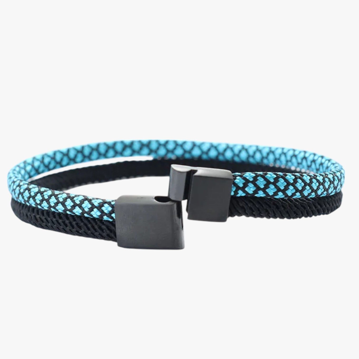 Devin | Bracciale Paracord Bicolore con Fibbia Magnetica - - BRACELET bracelet for men BRACELETS mens bracelet - Concept Palermo