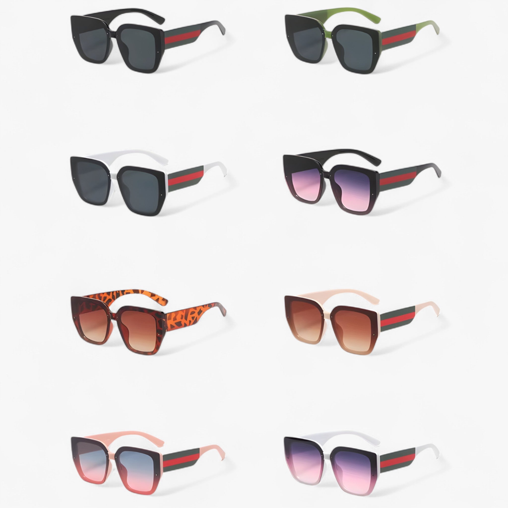 Roco | Occhiali da sole poligonali retrò multicolore da donna - - Fashion Sunglasses men sunglasses polarized mens sunglasses Polarized man sunglasses Sunglasses sunglasses polarized men - Concept Palermo