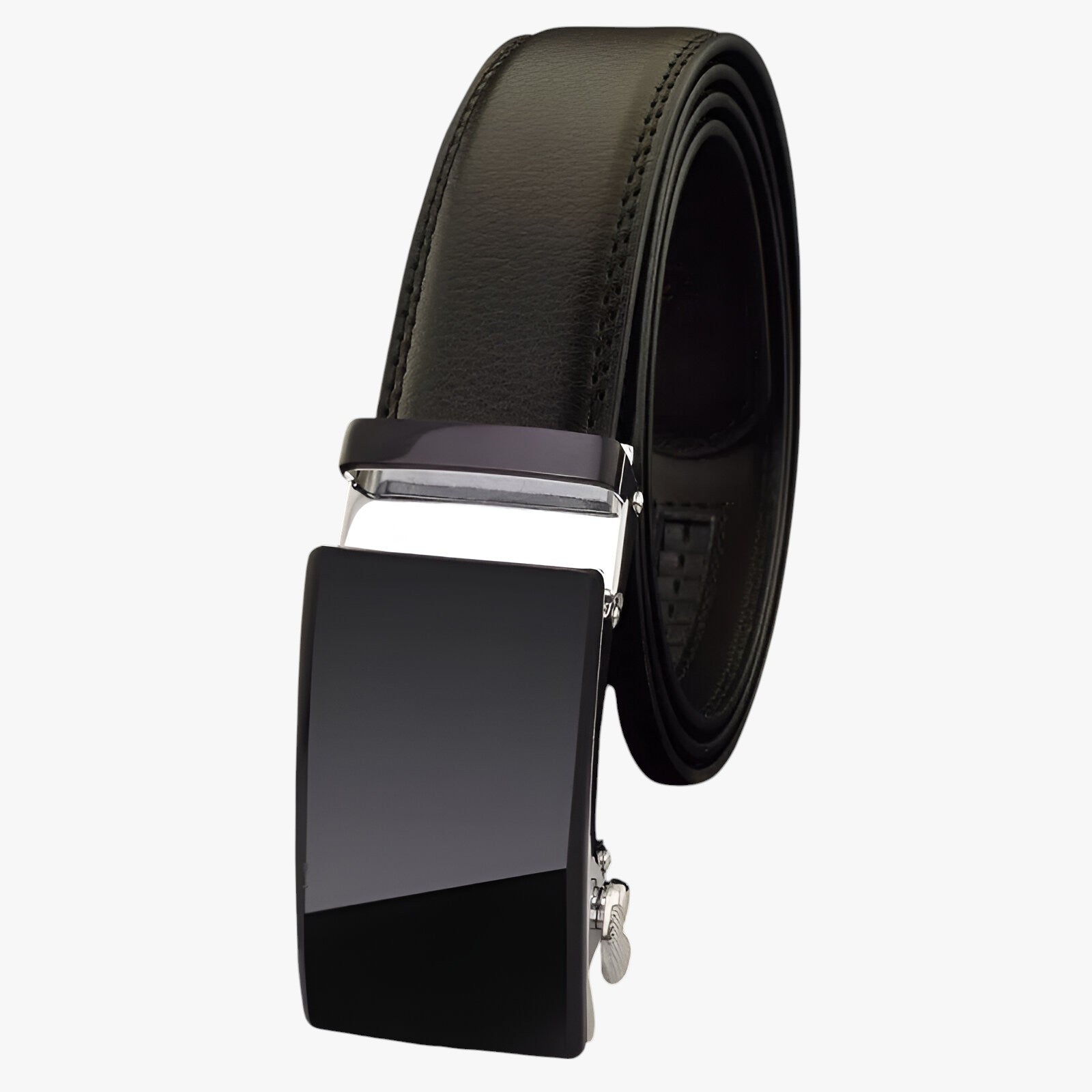 Colton | Lussuosa Cintura Bianca da Designer – Elegante e Sostenibile - Nero - belts mens accessory Mens belt - Concept Palermo