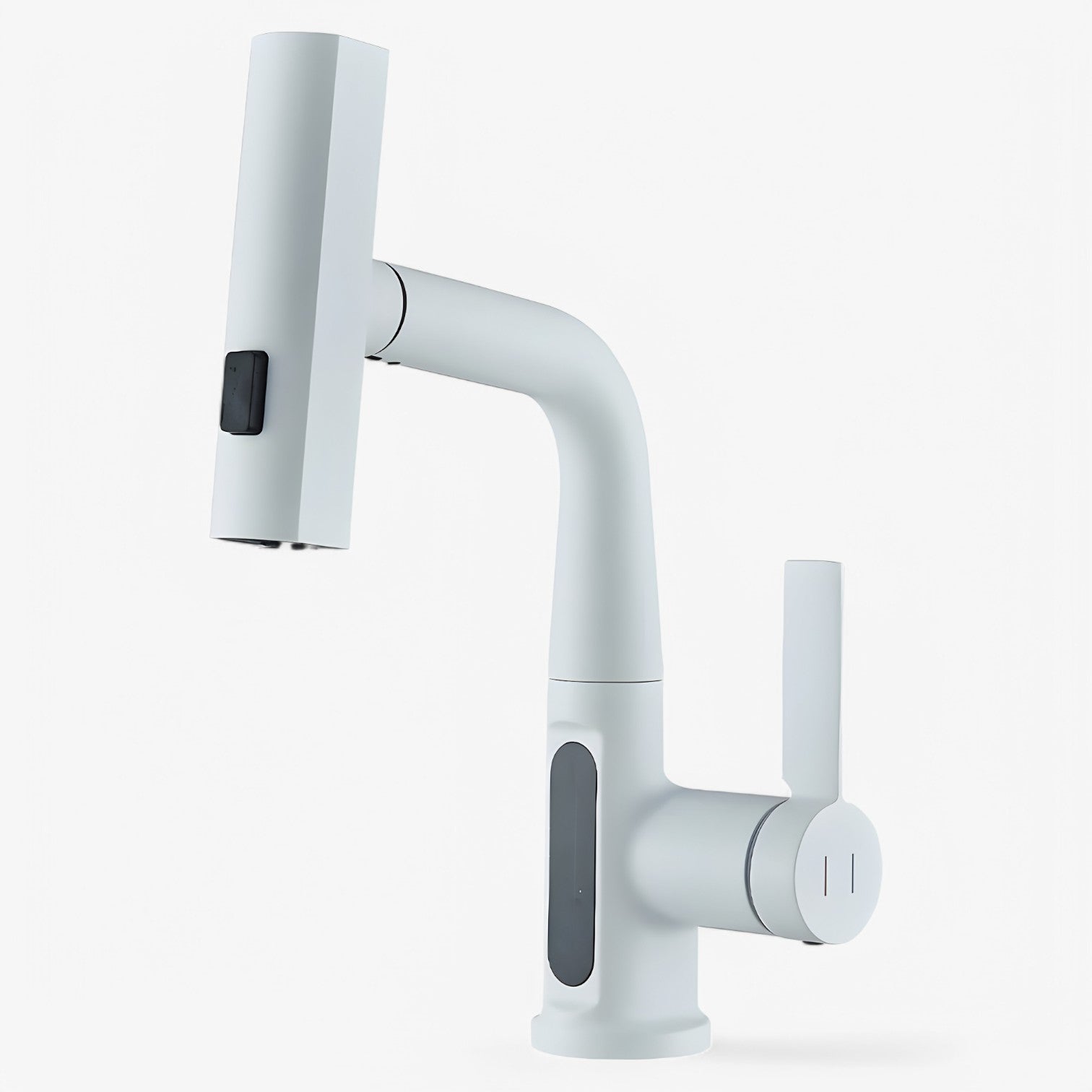 Kirkan | Rubinetto da lavandino – Temperatura digitale e uscita a cascata estraibile - - Home Home & Garden - Concept Palermo