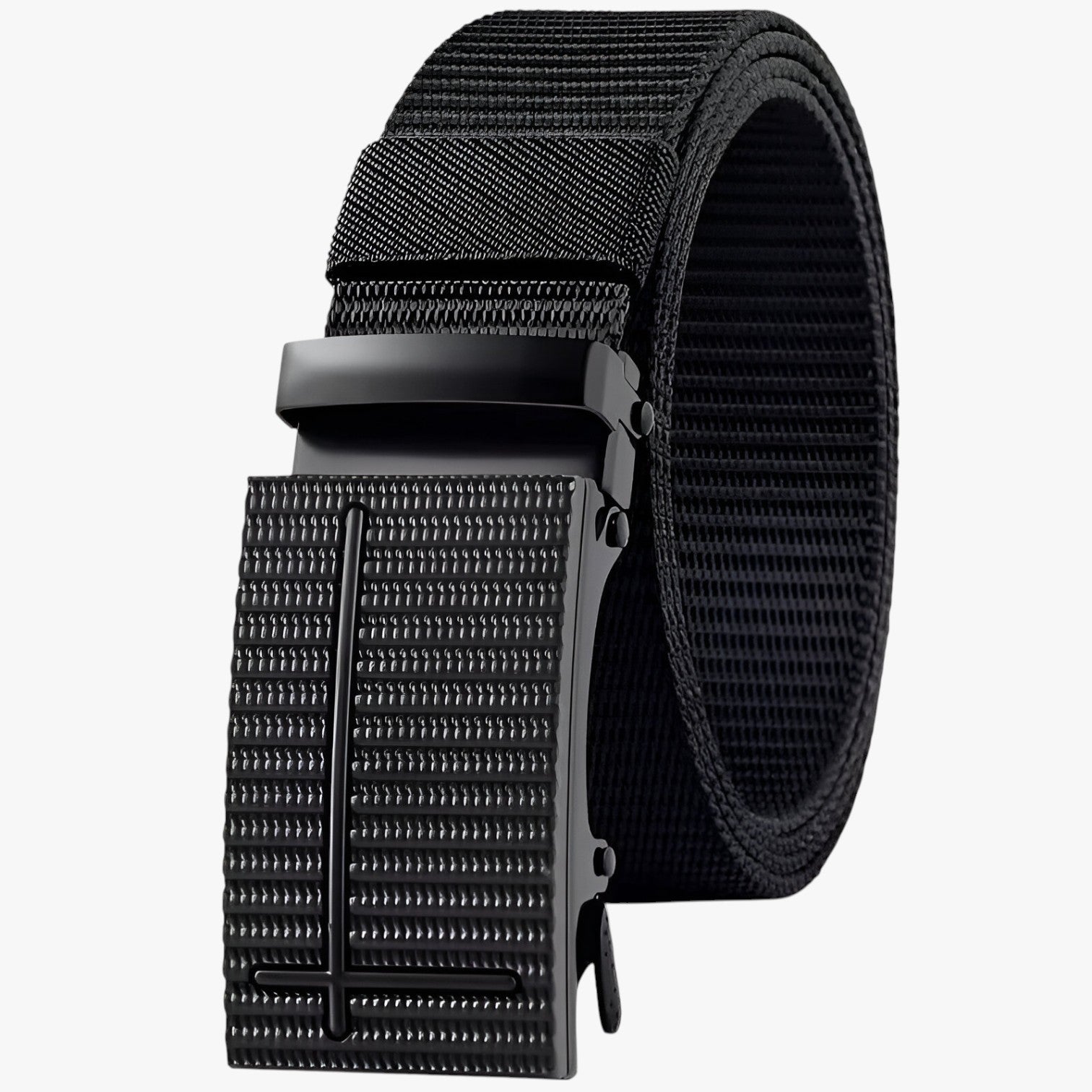 Alvin | Cintura tattica in nylon da uomo: comfort, stile e resistenza - Nero-C - Belts belts for men mens accessory Mens belt - Concept Palermo