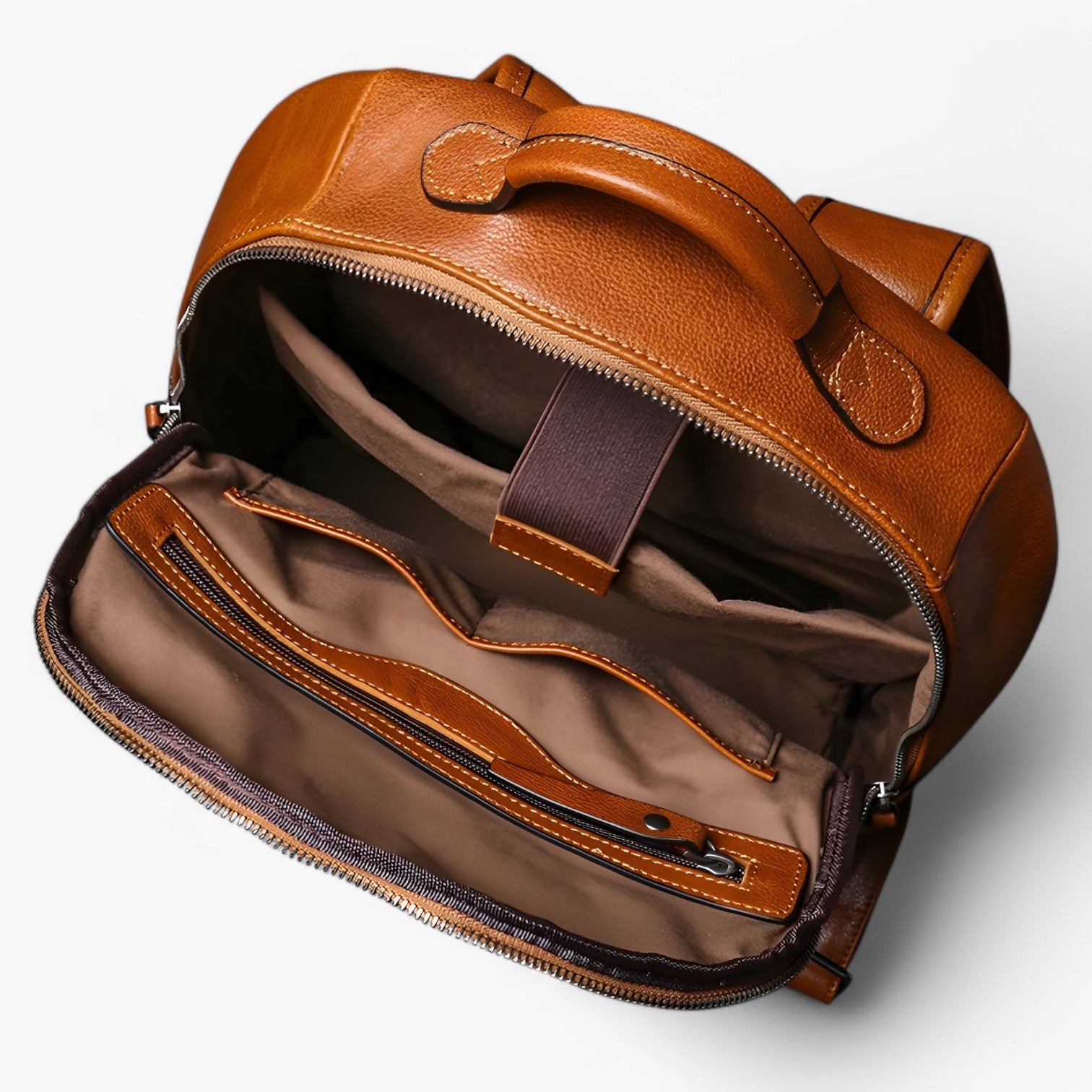 Diogo | Luxe Zaino in Pelle per Laptop – Elegante e Spazioso - - bag Leather Bag mens bag - Concept Palermo