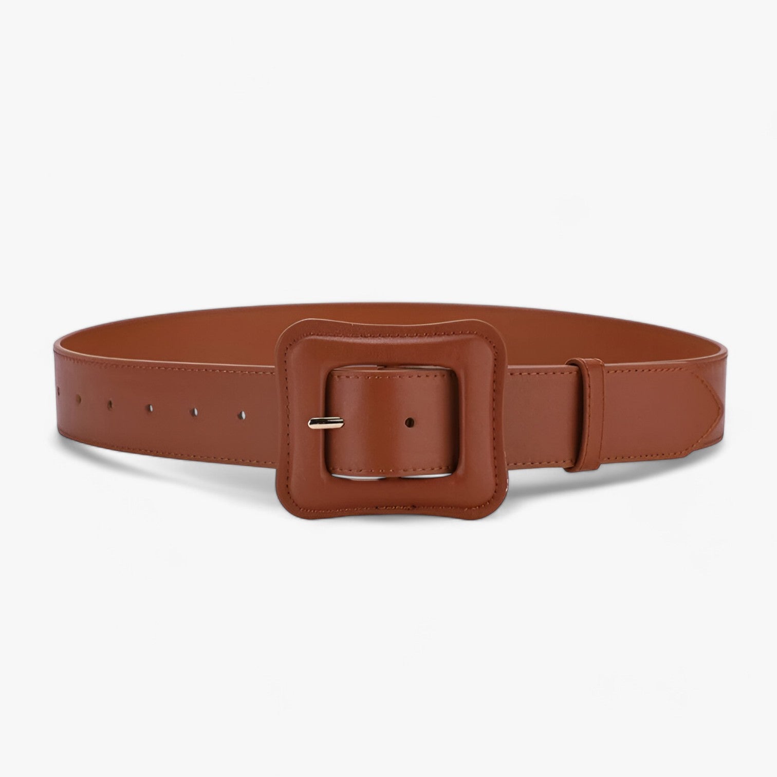 Arya | Cintura Larga in Pelle – Fascino Vintage Senza Tempo - arancione bruciato 100cm - belt buckle women Belts waist belt for women - Concept Palermo