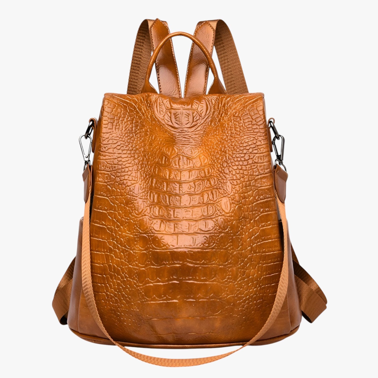 Mackenzie | Zaino in pelle morbida antiscippo di lusso - giallo 31x32x16(cm) - Bags women bags Women's handbags - Concept Palermo