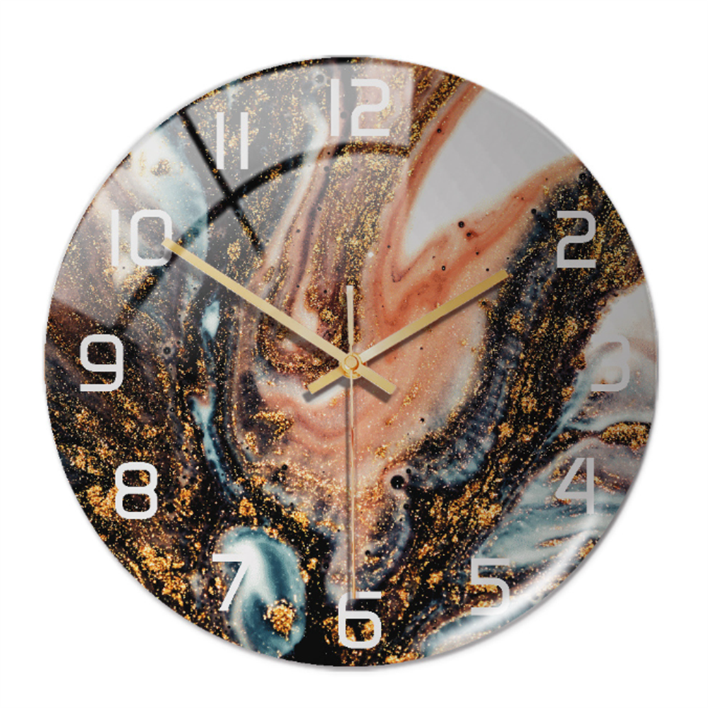 Orologio in marmo senza tempo - Nero Rame Blu - clocks - Concept Palermo