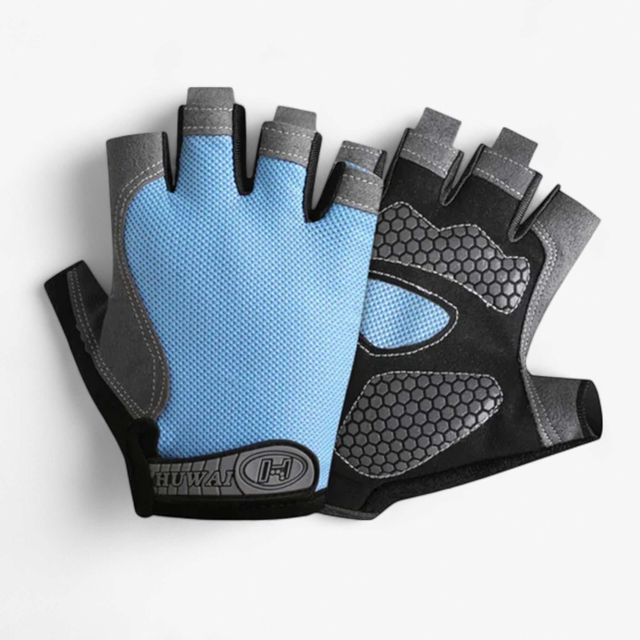 Guanti sportivi antiscivolo GripMaster: freschi, comodi e resistenti - Upgrade Azzurro claro - bicycle gloves gloves gloves for men mens gloves - Concept Palermo