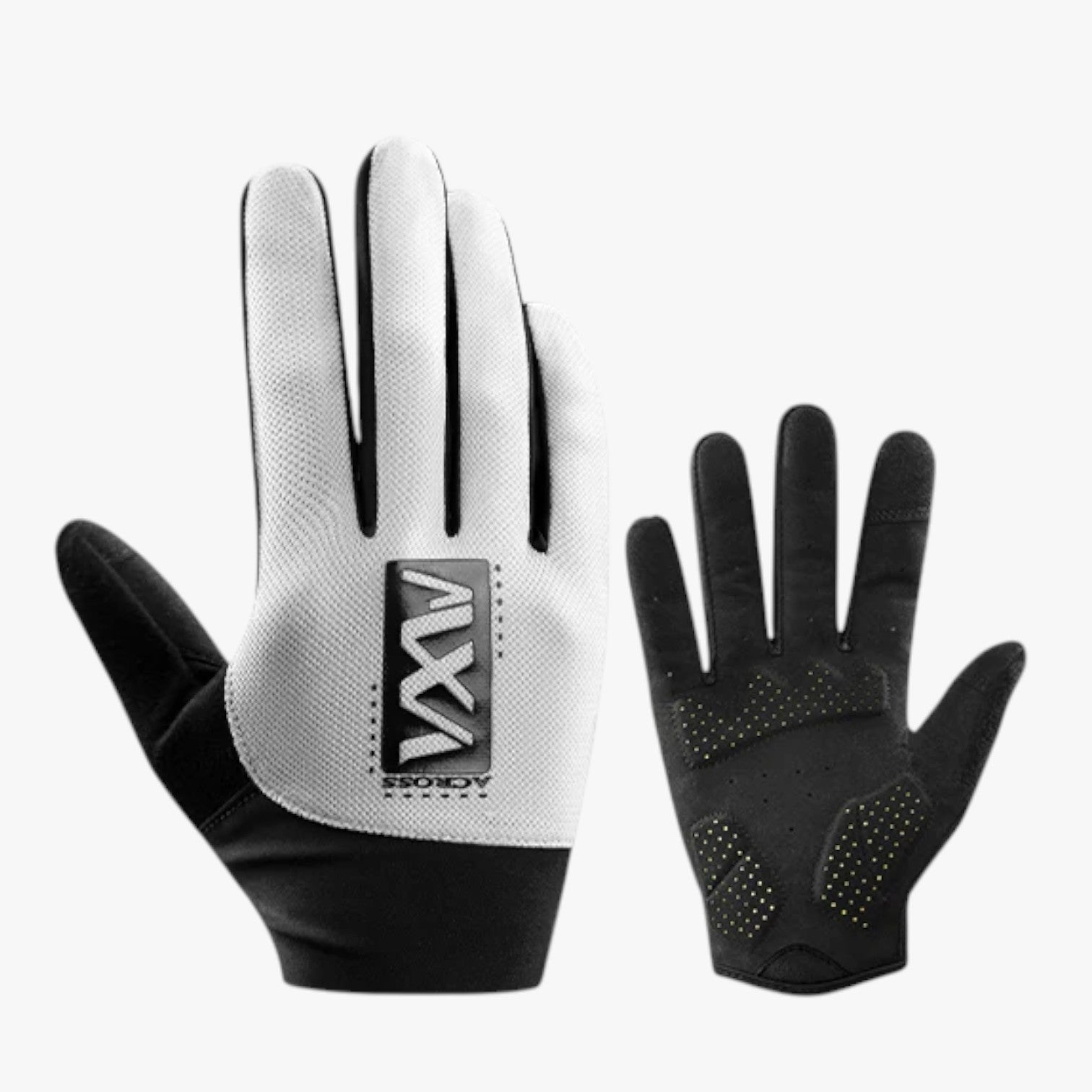Khalil | Guanti da ciclismo estivi con grip e touchscreen - bianco - gloves gloves for men mens gloves - Concept Palermo