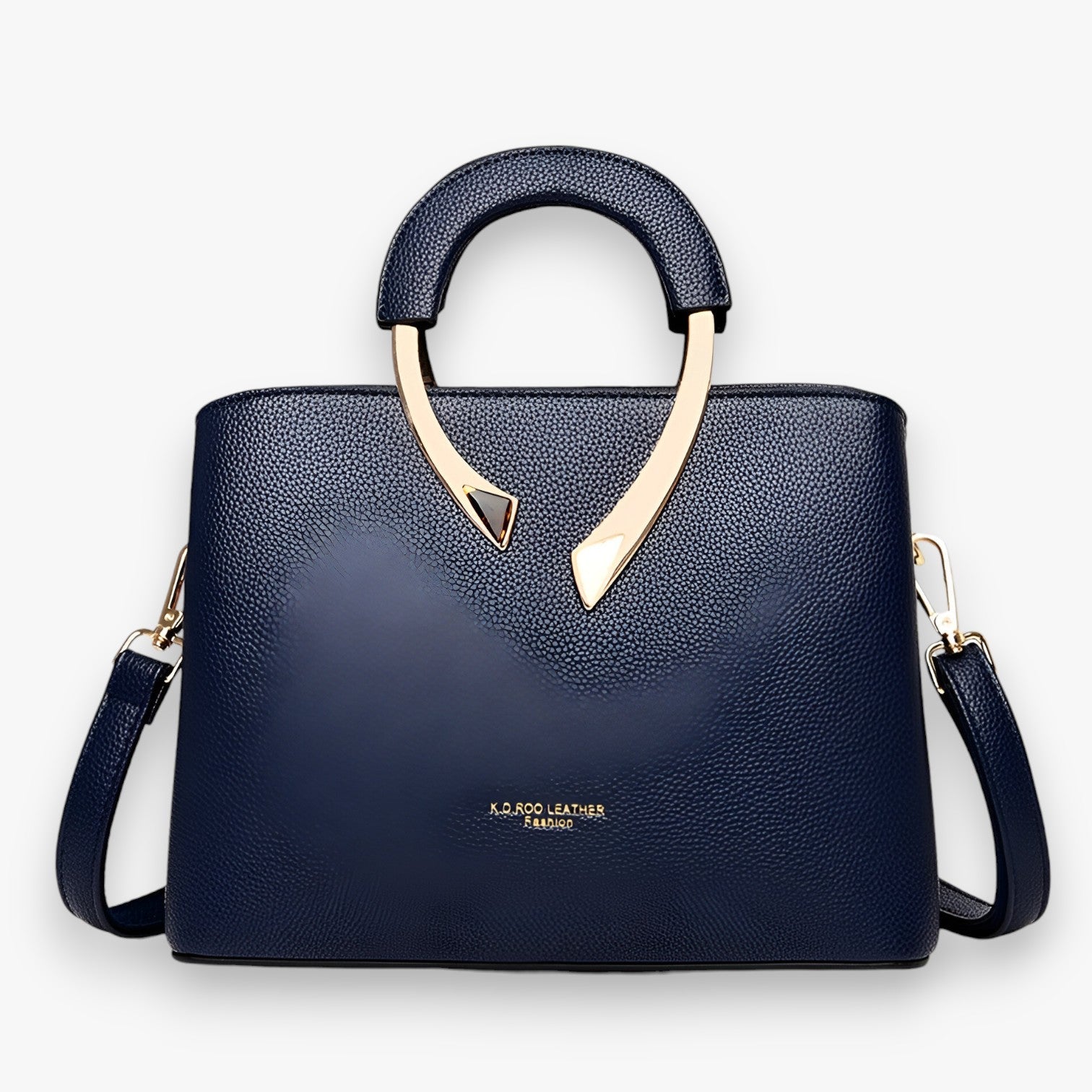 Elvira | Tote in Pelle Luxe con Design Versatile - Blu - handbags Women's handbags - Concept Palermo