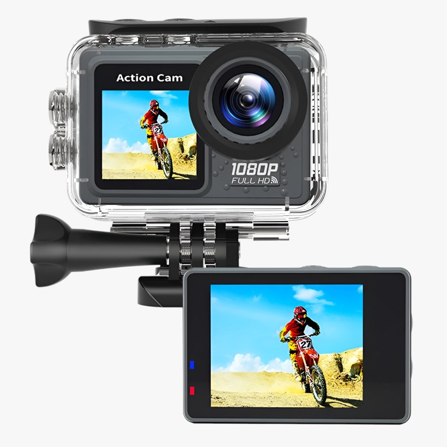 Malo | Action Camera HD WiFi – Immagini nitide & impermeabile fino a 30m - - camera gadget - Concept Palermo