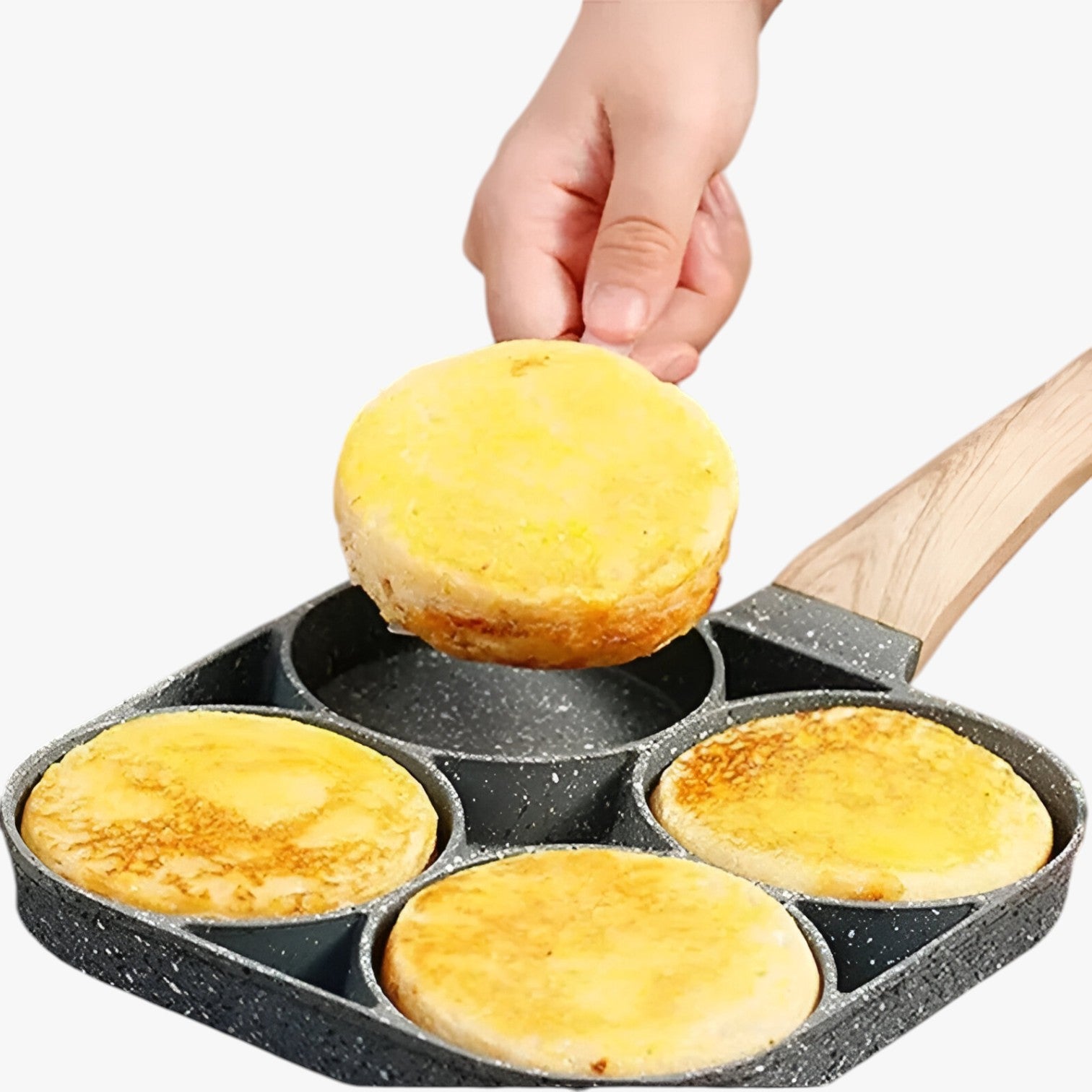 Zephyr | Padella per colazione antiaderente 4 in 1 - - cucina - Concept Palermo