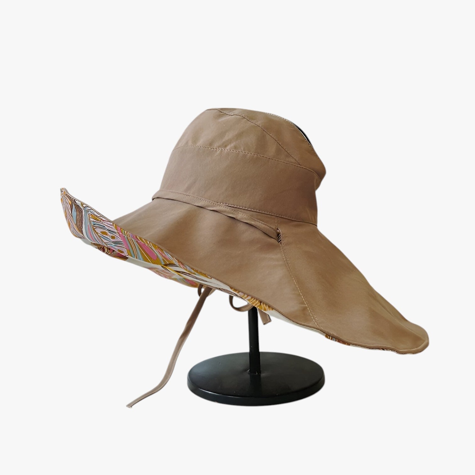 Marjorie | Cappello estivo con tesa larga – Massima protezione UV in stile Boho - Khaki L - beach hat Hat for girls summer hat sun hat Sun Hats women hat - Concept Palermo
