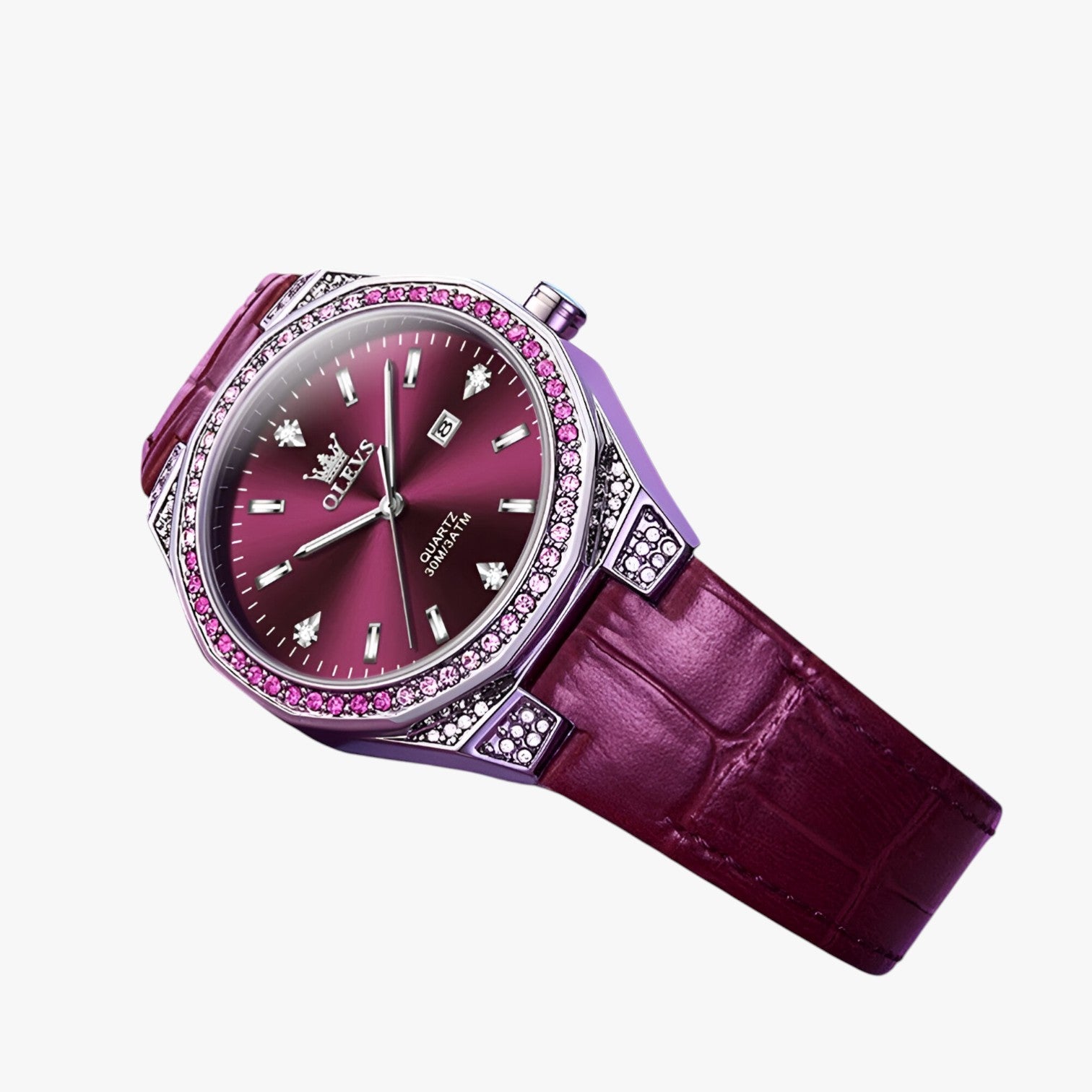 Autumn | Elegante orologio impermeabile con cinturino in pelle - - female watch ladies watch watch watch for women watches - Concept Palermo