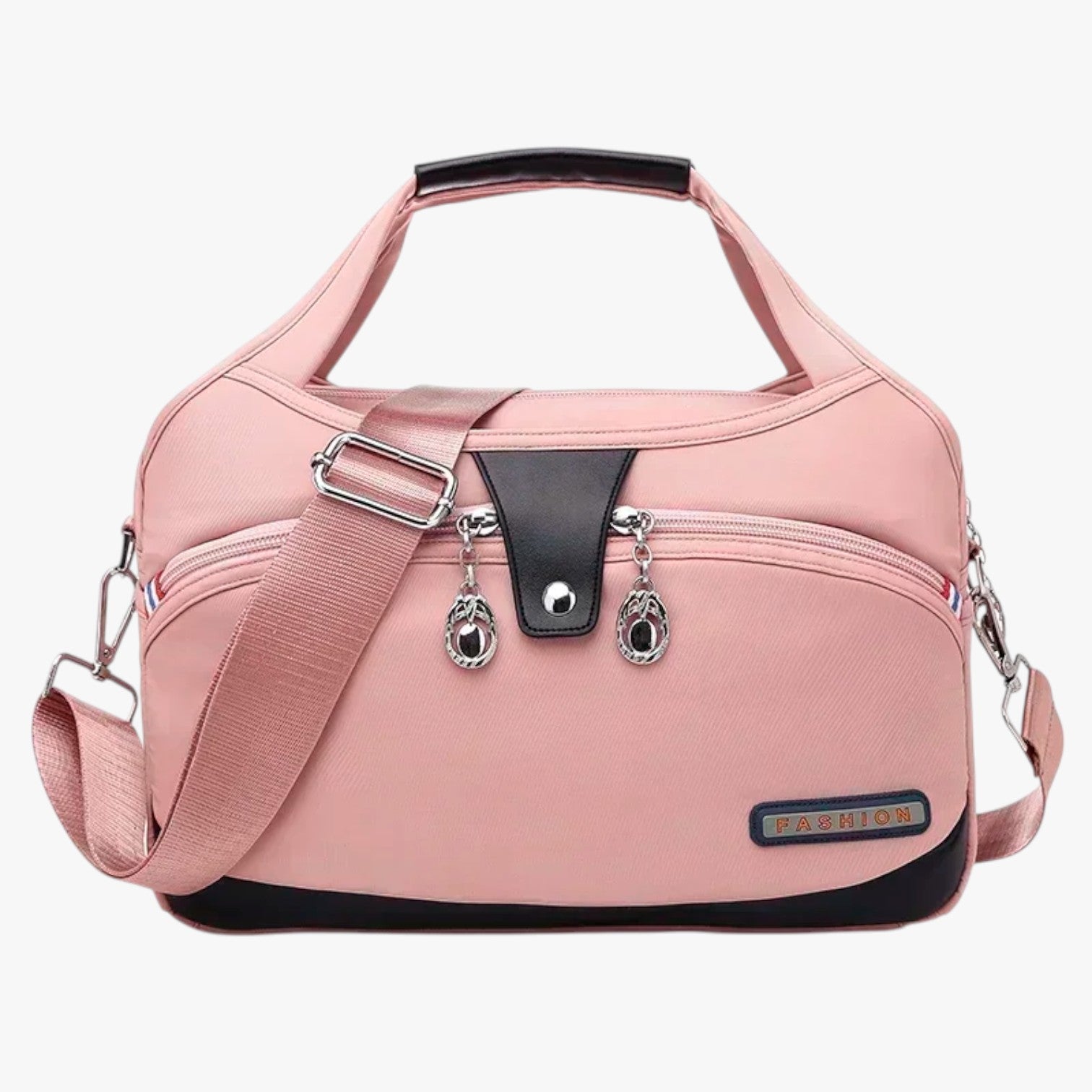 Leona | Borsa a tracolla alla moda con spazio extra - Rosa - bag Bags handbags women bags Women's handbags - Concept Palermo