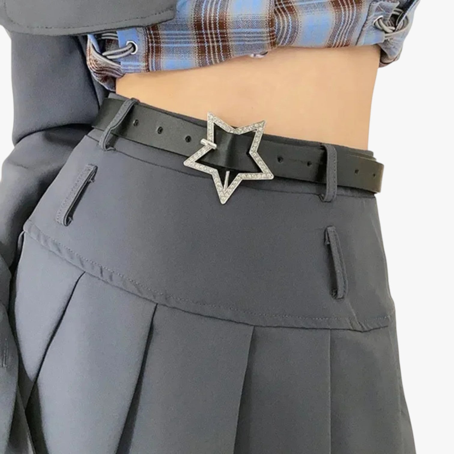 Haven | Cintura rosa in pelle con fibbia retrò e diamanti scintillanti - - Belts waist belt for women Womens belt - Concept Palermo