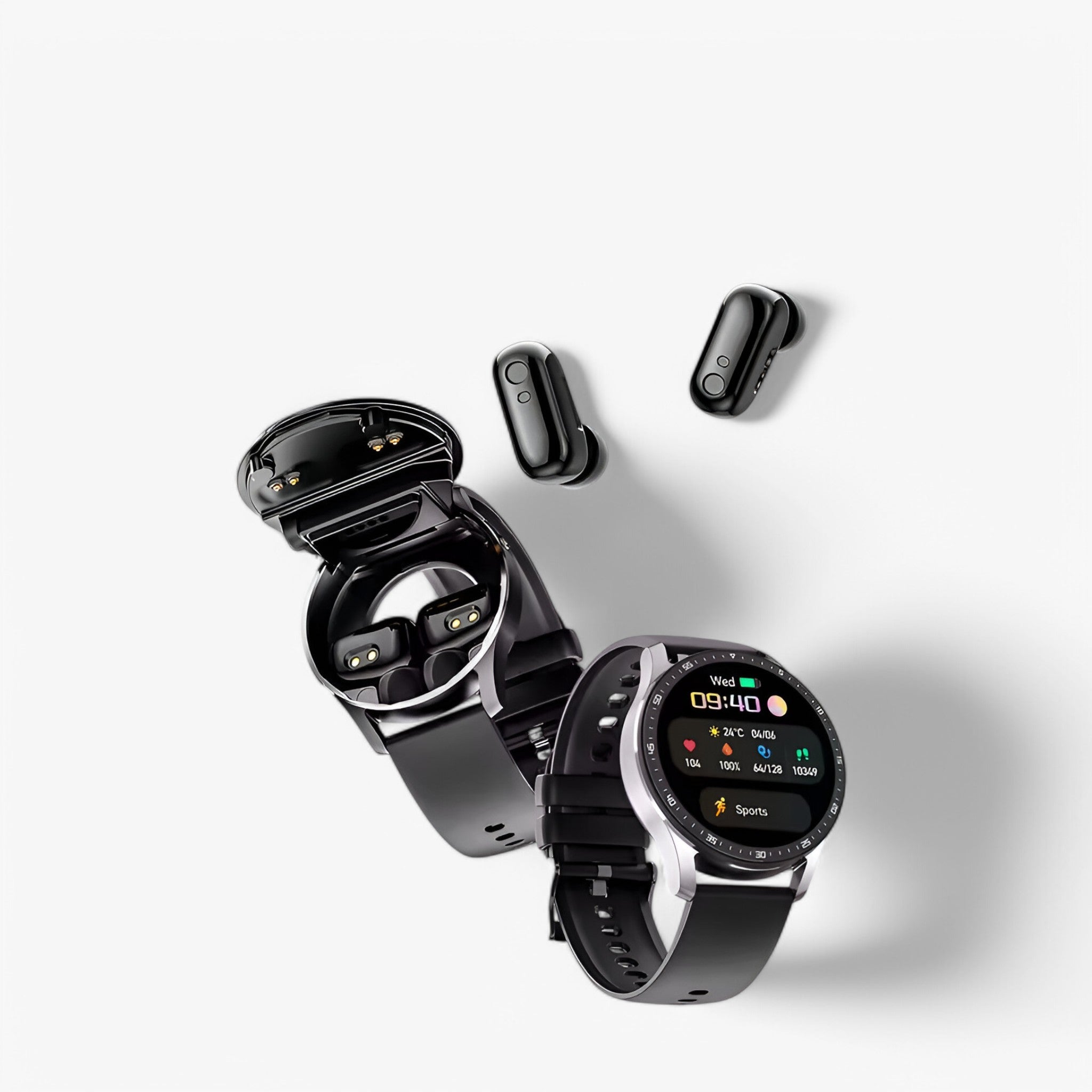 Aiden | Smartwatch 2-in-1 con auricolare Bluetooth TWS - - - Concept Palermo