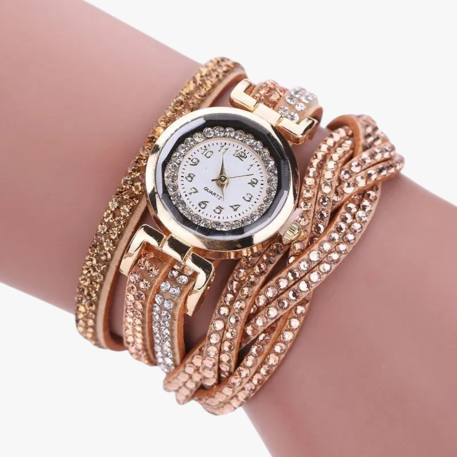 Heidi | Orologio da donna con cinturino lungo in pelle: eleganza e lucentezza in uno - - female watch watch watch for women - Concept Palermo