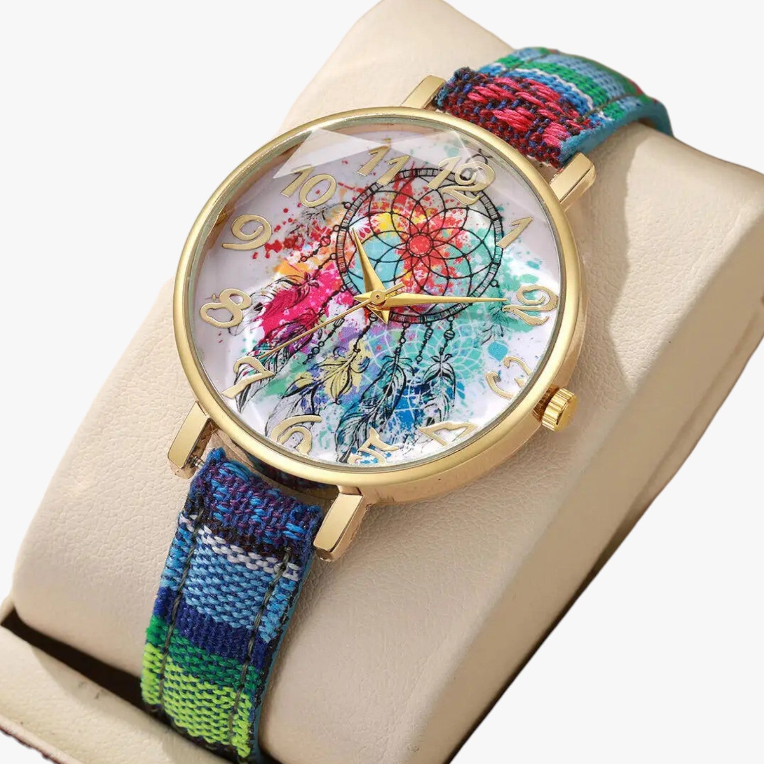 Elora | Orologio floreale vintage da donna - Blu Senza Scatola - female watch ladies watch watch watch for women watches - Concept Palermo
