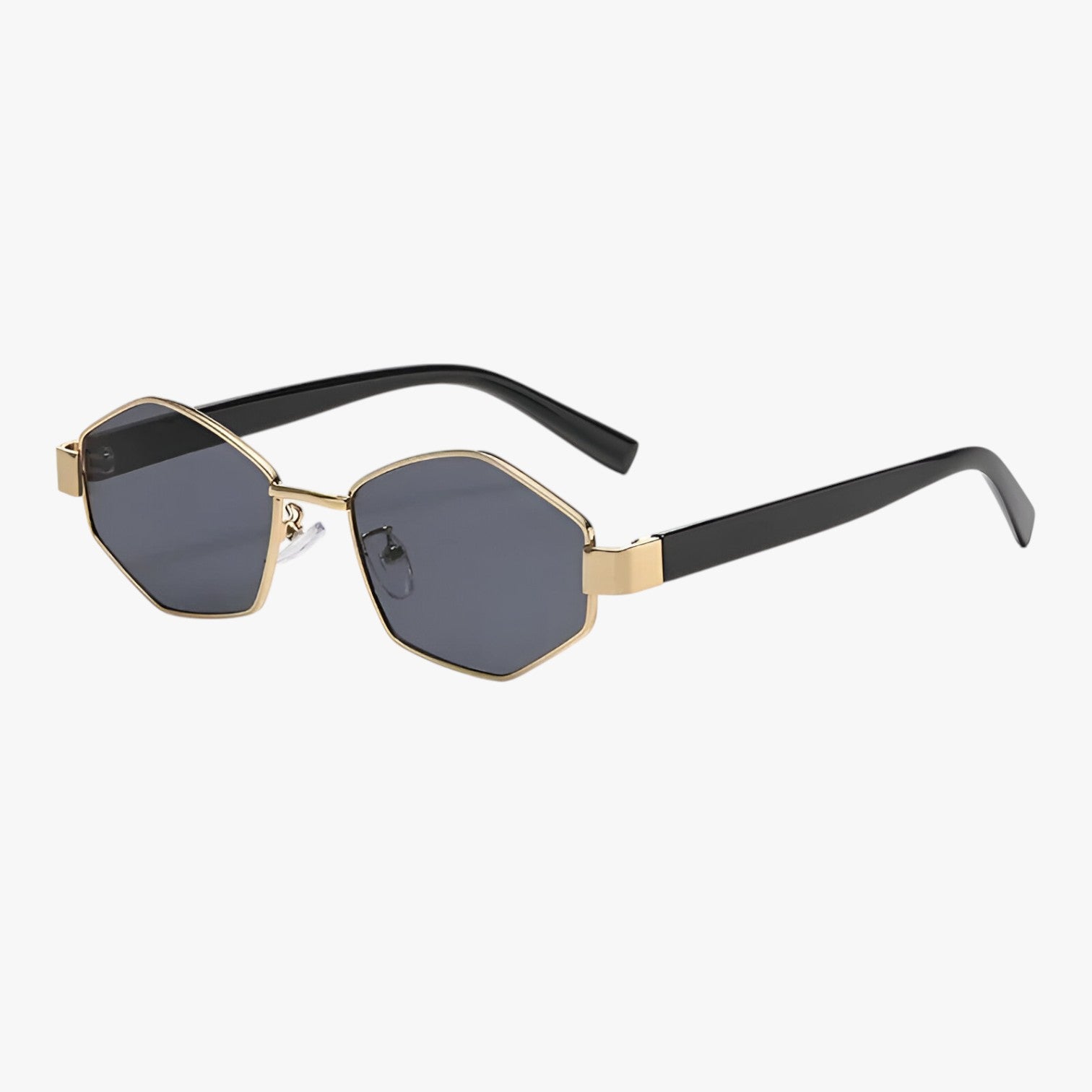 David | Occhiali da Sole Polygonali UV400 – Stile Unisex e Protezione per lo Sport all’Aperto - oro grigio come in foto - men sunglasses polarized mens sunglasses sun glasses Sunglasses sunglasses polarized men - Concept Palermo