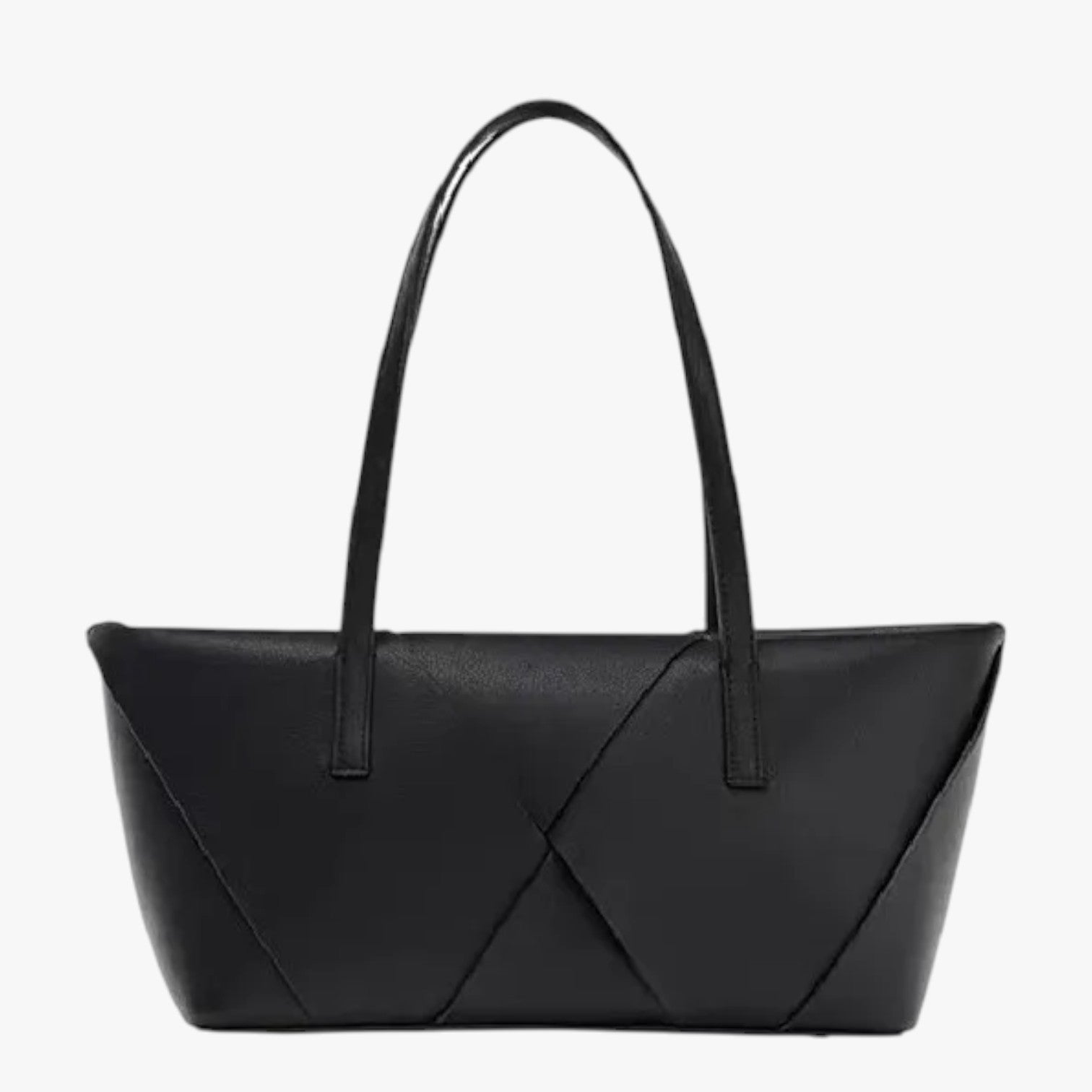 Vienna | Elegante borsa a tracolla in pelle liscia - nero - bag Bags handbags women bags Women's handbags - Concept Palermo
