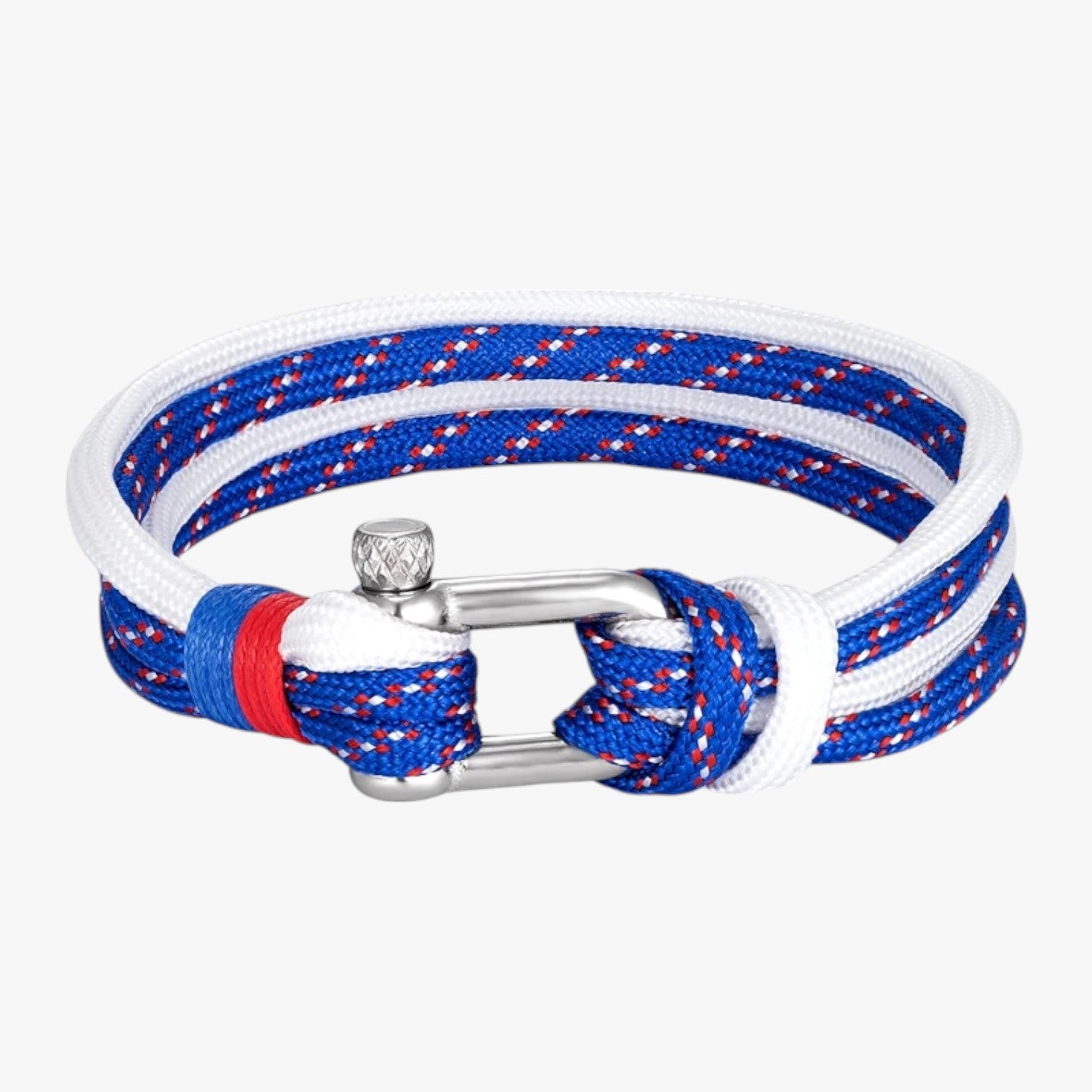 Tristan | Braccialetto Survival Paracord con Gancio Nautico - Blu - BRACELET bracelet for men BRACELETS mens bracelet - Concept Palermo