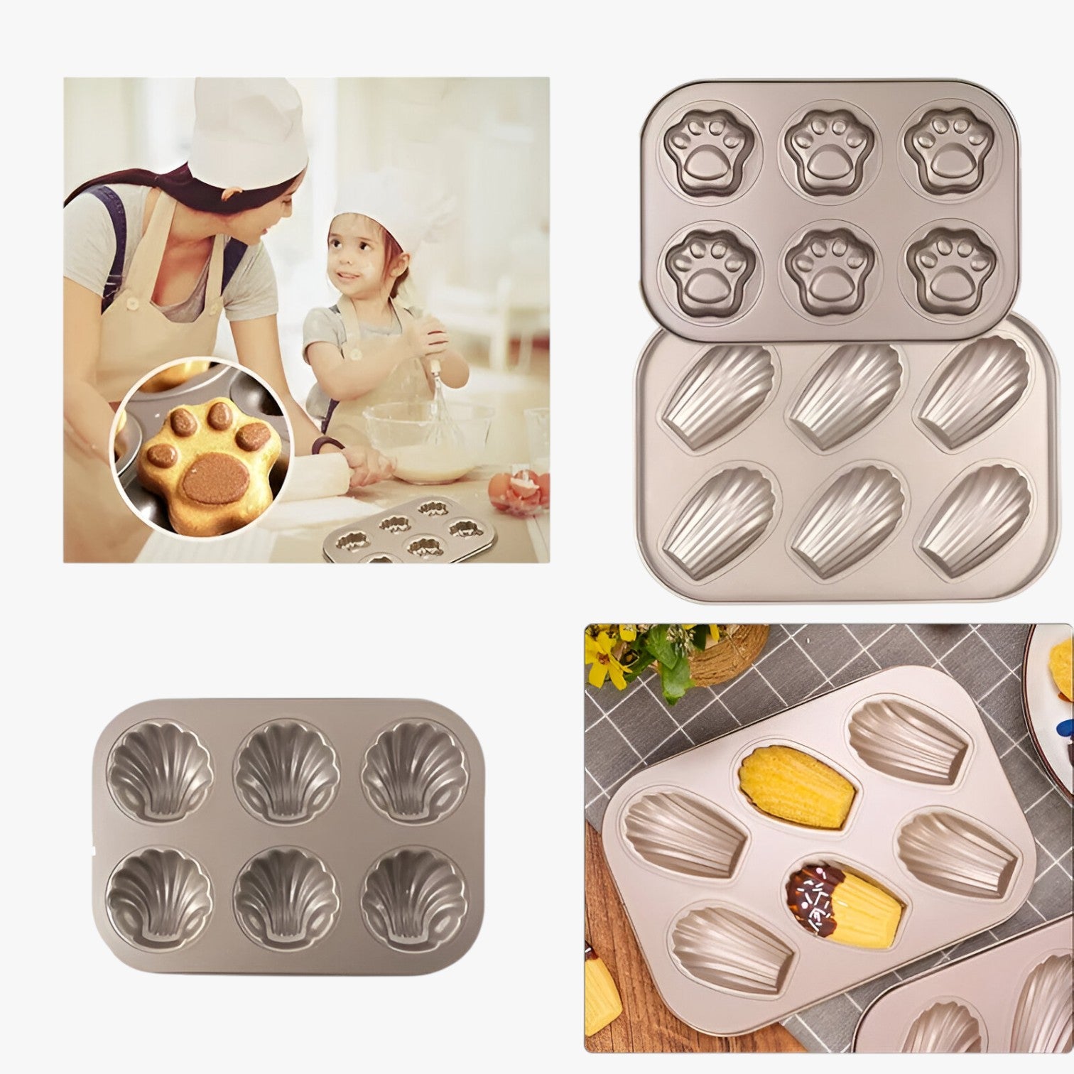 Angel | PawBake Stampo per torta antiaderente a forma di zampa - - Kitchen Kitchen Essentials kitchen tools - Concept Palermo