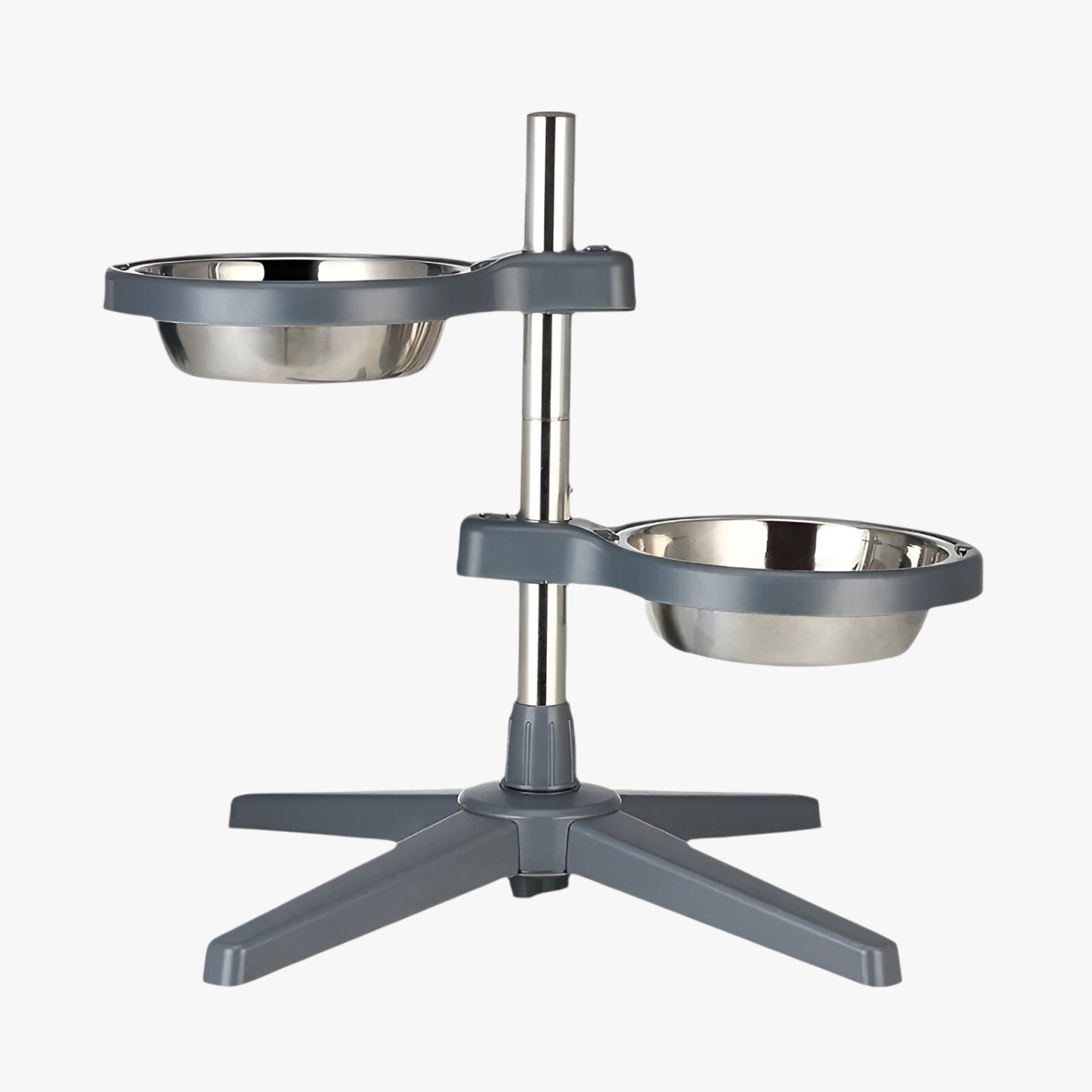 Zircon | Ciotola per Cani Regolabile con Ciotole in Acciaio Inox Ergonomica e Durevole - - animali domestici - Concept Palermo