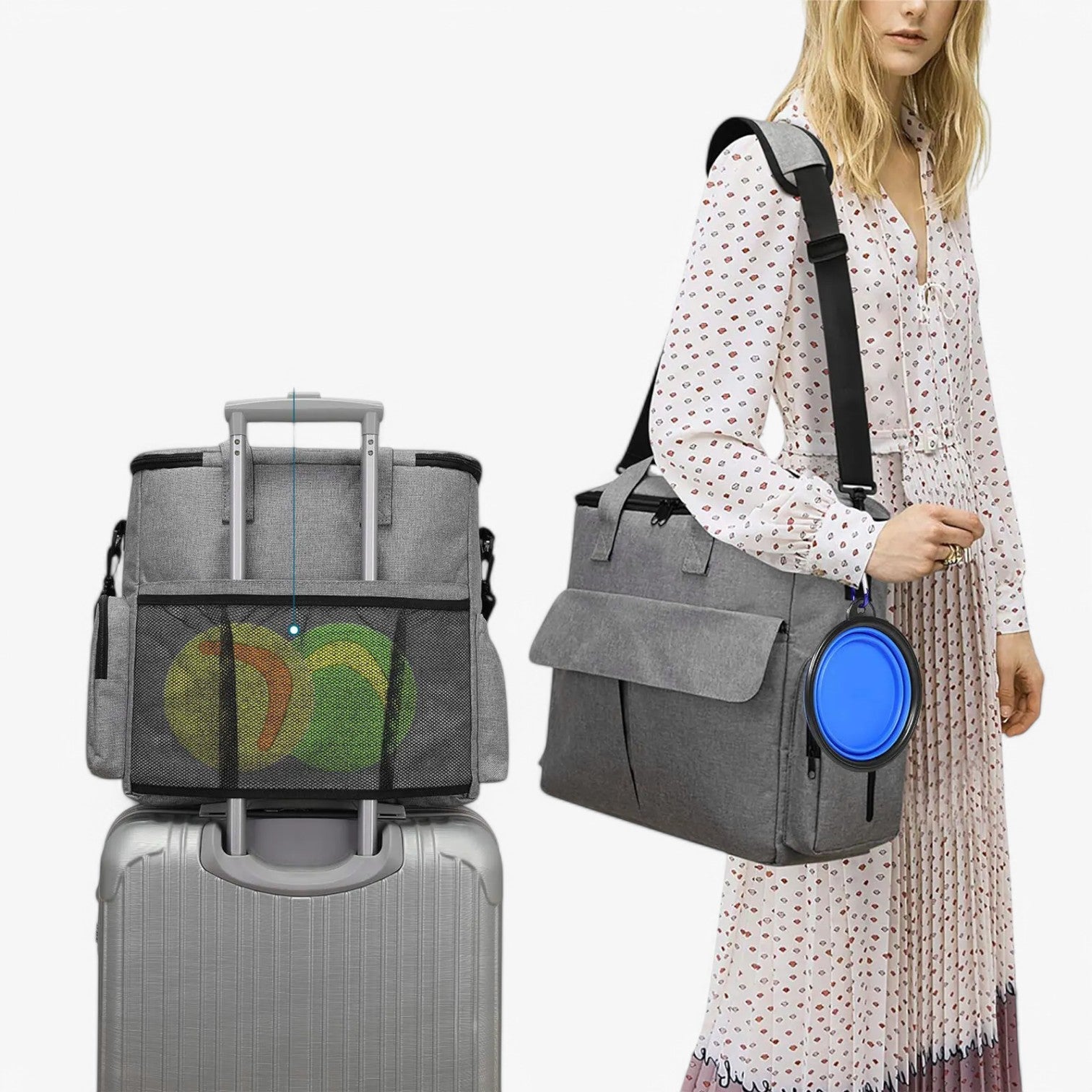 Marley| Podofo Borsa da viaggio per animali – Appropriata e organizzata per le compagnie aeree - - DOG SUPPLIES pet PET SUPPLIES - Concept Palermo