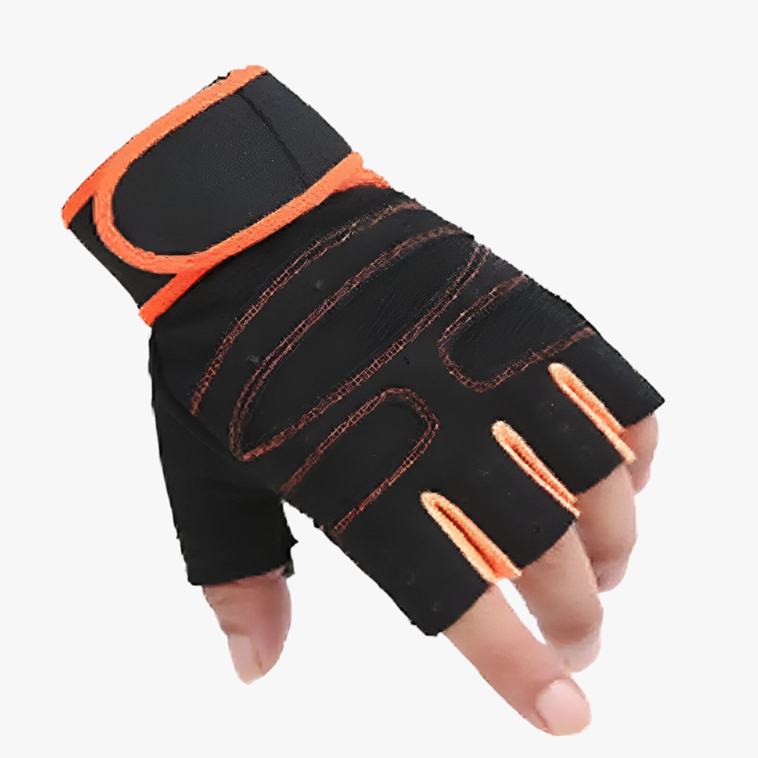 Gabriel | Guanti da palestra con supporto per il polso e protezione dagli urti - arancione - gloves mens accessory - Concept Palermo