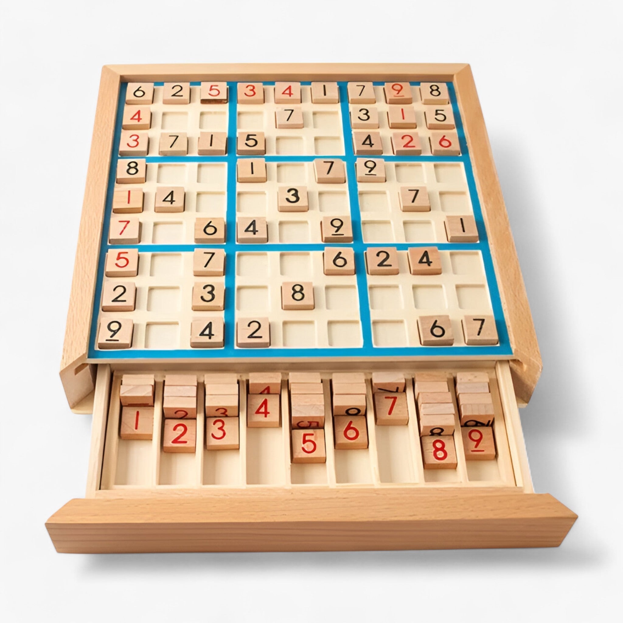 Daan | Gioco da tavolo in legno con cassetto - - - Concept Palermo