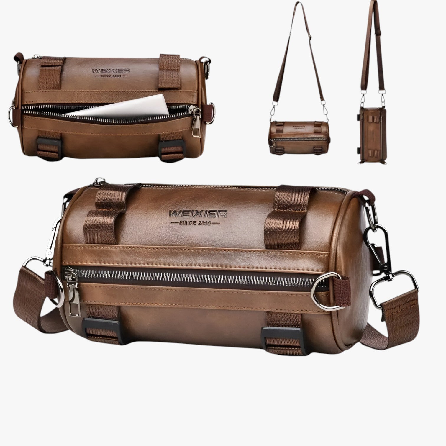 Ezekiel | Borsa a Spalla Elegante e Impermeabile - - Bags Shoulder & Crossbody Bags - Concept Palermo