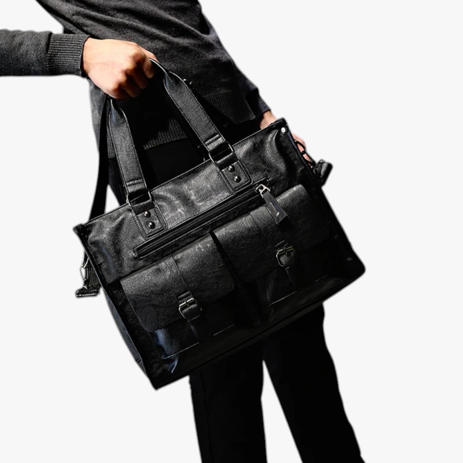 Jerry | Marsupio in pelle PU da spalla per lavoro e viaggio - - Bags bags for men Crossbody Bags mens bag - Concept Palermo