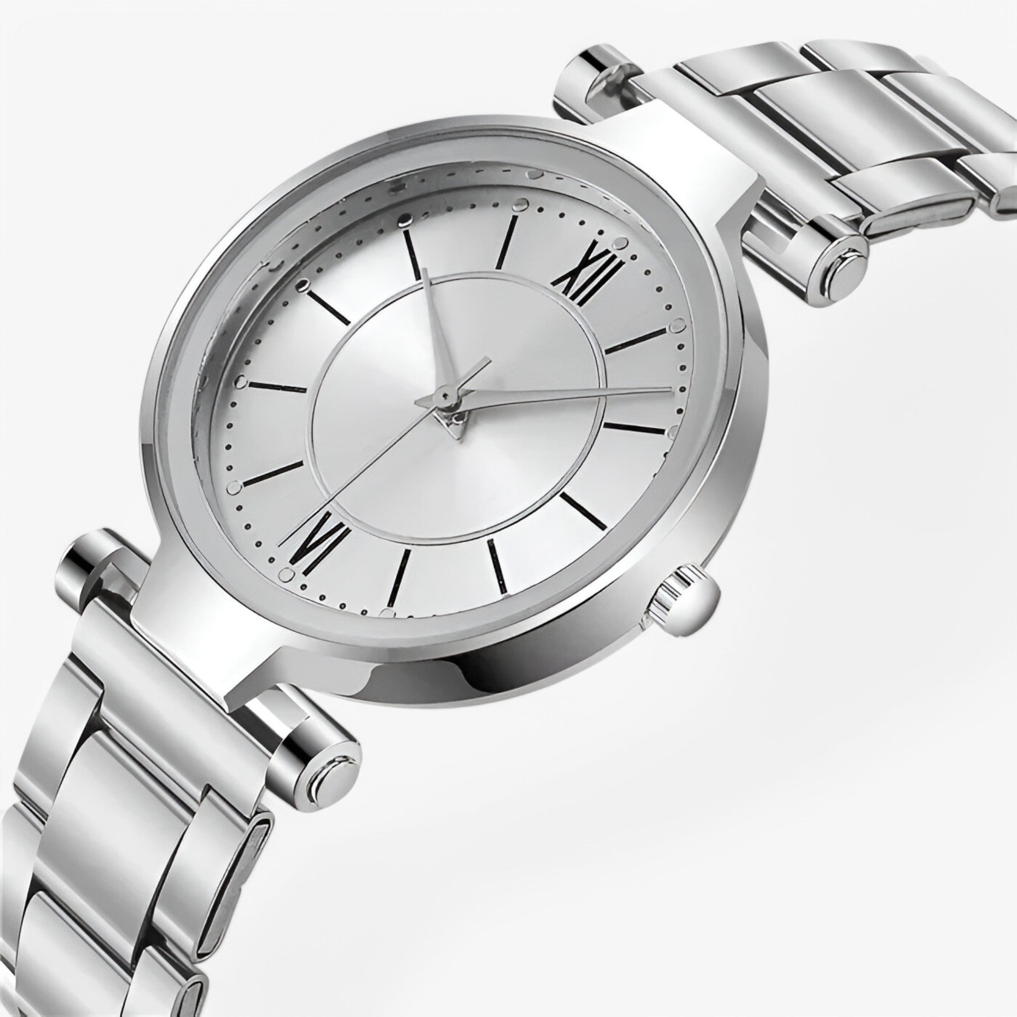 Claudia | Orologio classico in acciaio rosa - - female watch watch for women - Concept Palermo