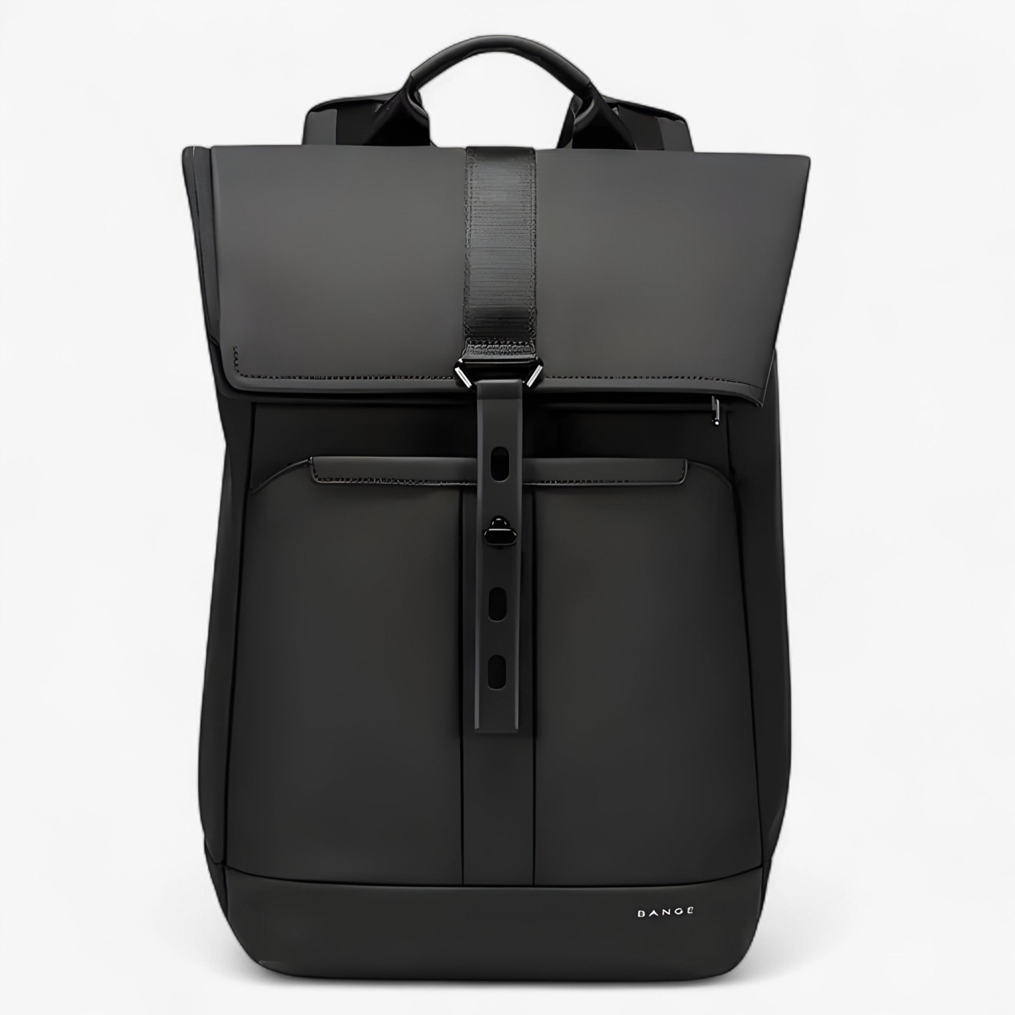 Leo | Zaino da viaggio multiscomparto impermeabile per laptop - Nero - Backpacks - Concept Palermo