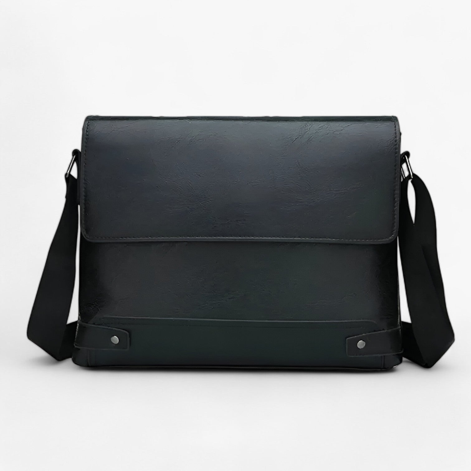 Thiago | Borsa per laptop in PU con funzionalità business elegante - nero - bag Leather Bag mens bag - Concept Palermo