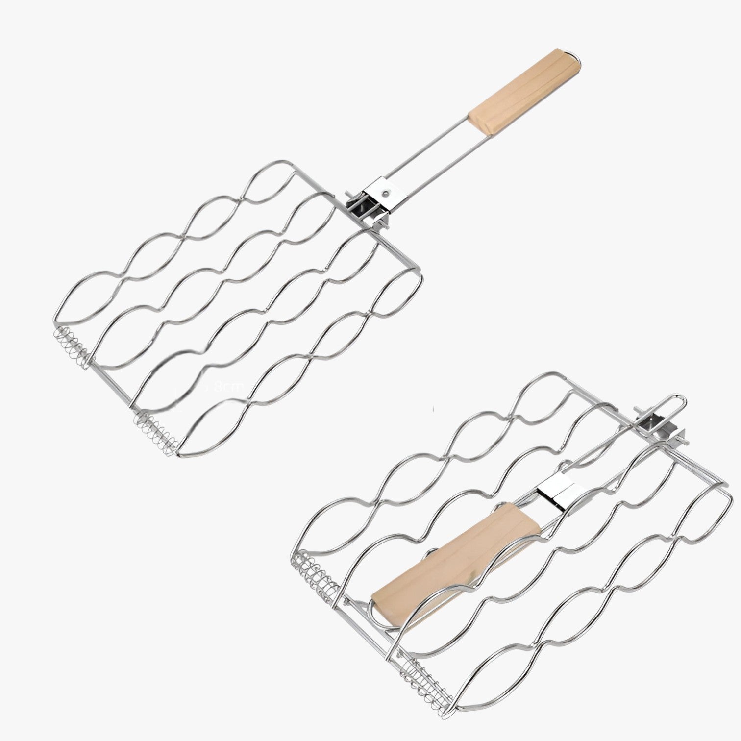 Zann | Griglia per mais pieghevole – Cottura perfetta e facile da trasportare - 2PZ - Kitchen kitchen accessory kitchen tools - Concept Palermo