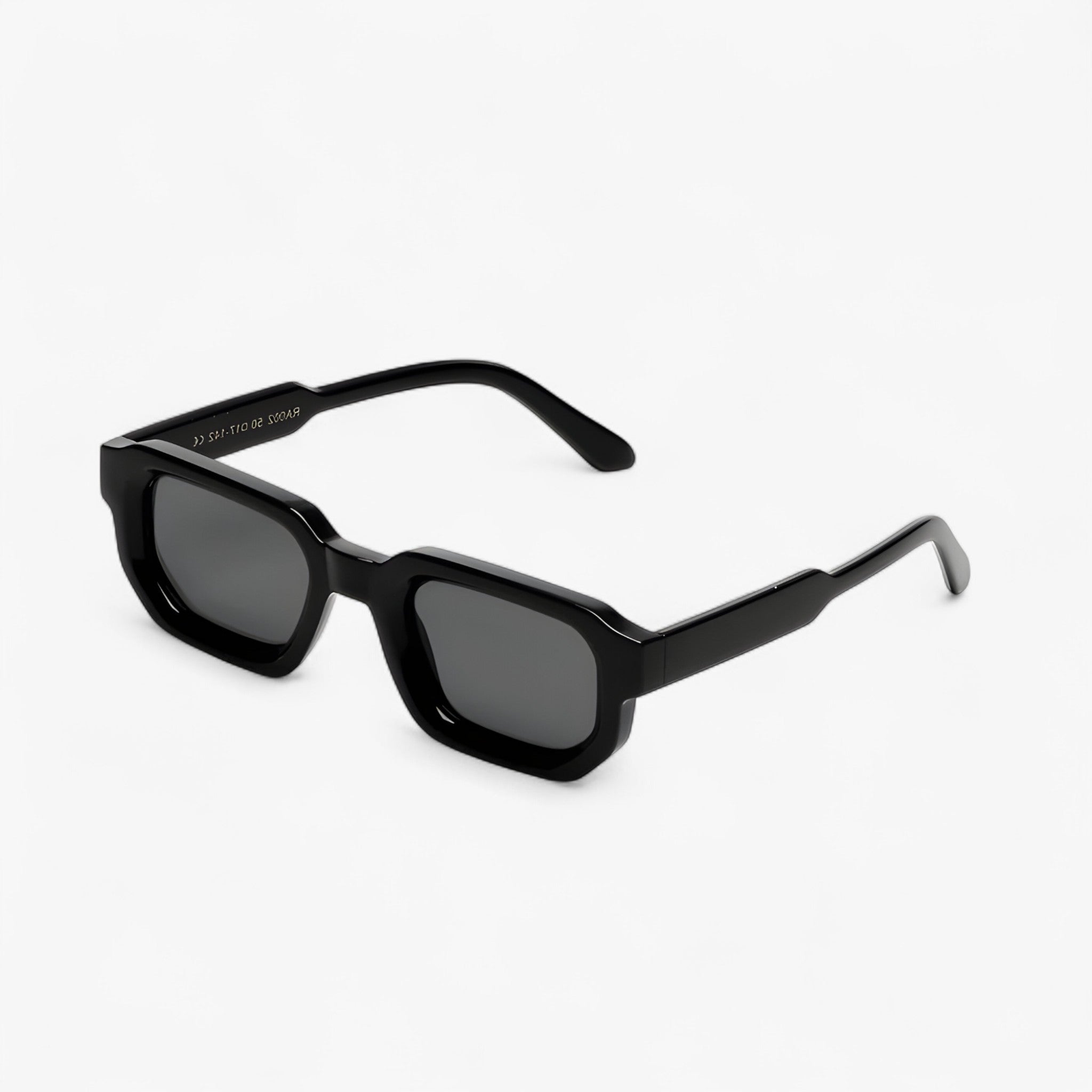 Alaric | Occhiali da sole neri quadrati di lusso unisex firmati - 4-Nero - men sunglasses polarized mens sunglasses Polarized man sunglasses Sunglasses sunglasses polarized men - Concept Palermo