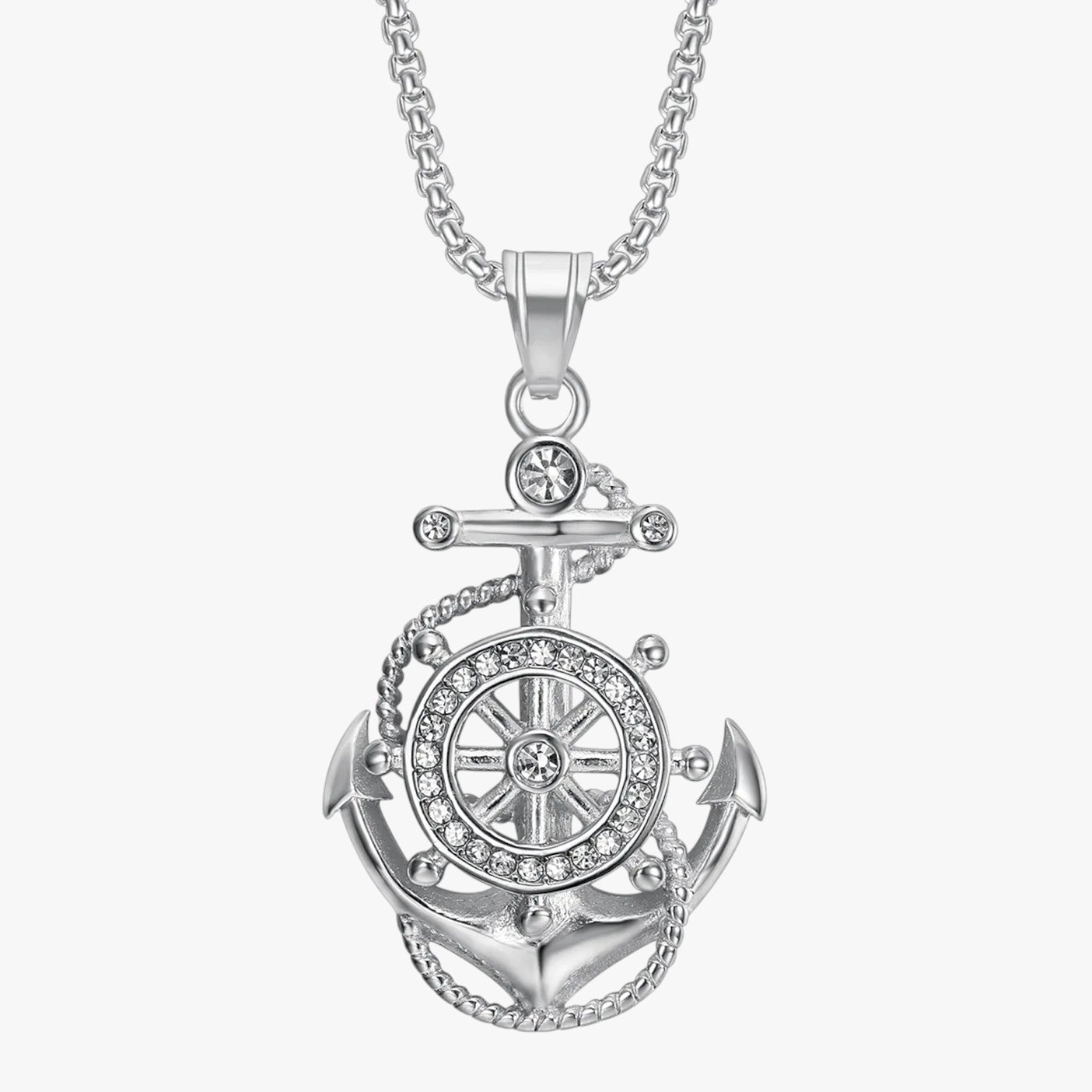 Cairo | Collana ancora dorata vintage - Argento 60cm CINA - Fashion Necklaces necklace NECKLACES - Concept Palermo