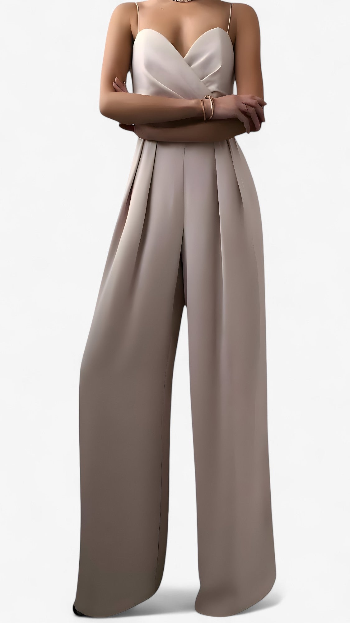 Lillian | Tuta Elegante con Spalline Sottili e Pantaloni a Palazzo - - 12/28/2024 Summer/Jumpsuit - Concept Palermo