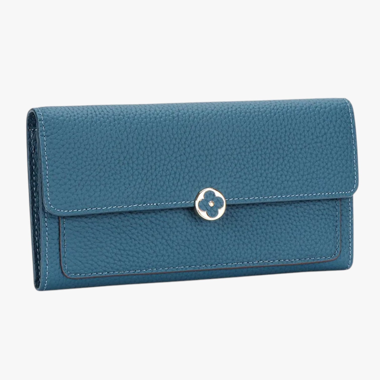 Anahi | Portafoglio da donna in vera pelle, eleganza e funzionalità - Blu - wallet womens wallet - Concept Palermo