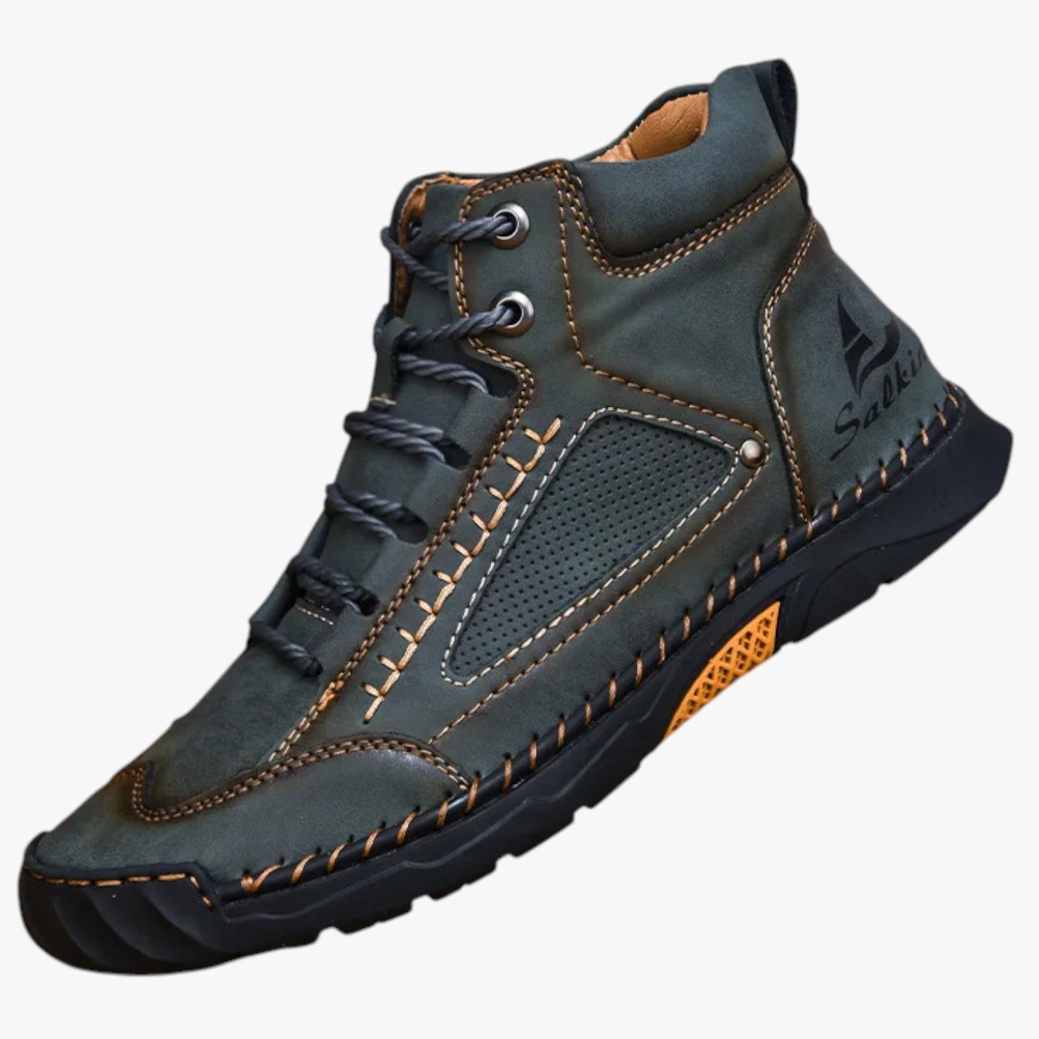 Justin | Stivali da Uomo Fatti a Mano Design in Pelle, Traspiranti & Stile Casual Premium - - Boots & Shoes Men's Shoes shoes shoes for men - Concept Palermo