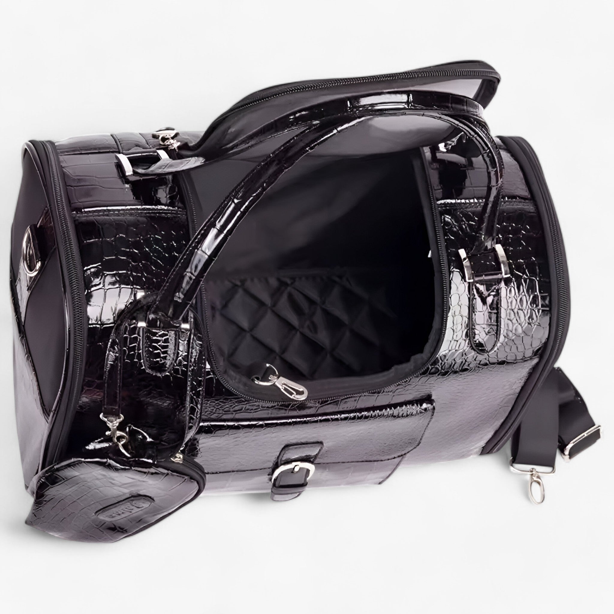 Hannah | Elegante borsa per cani in PU pelle - - - Concept Palermo